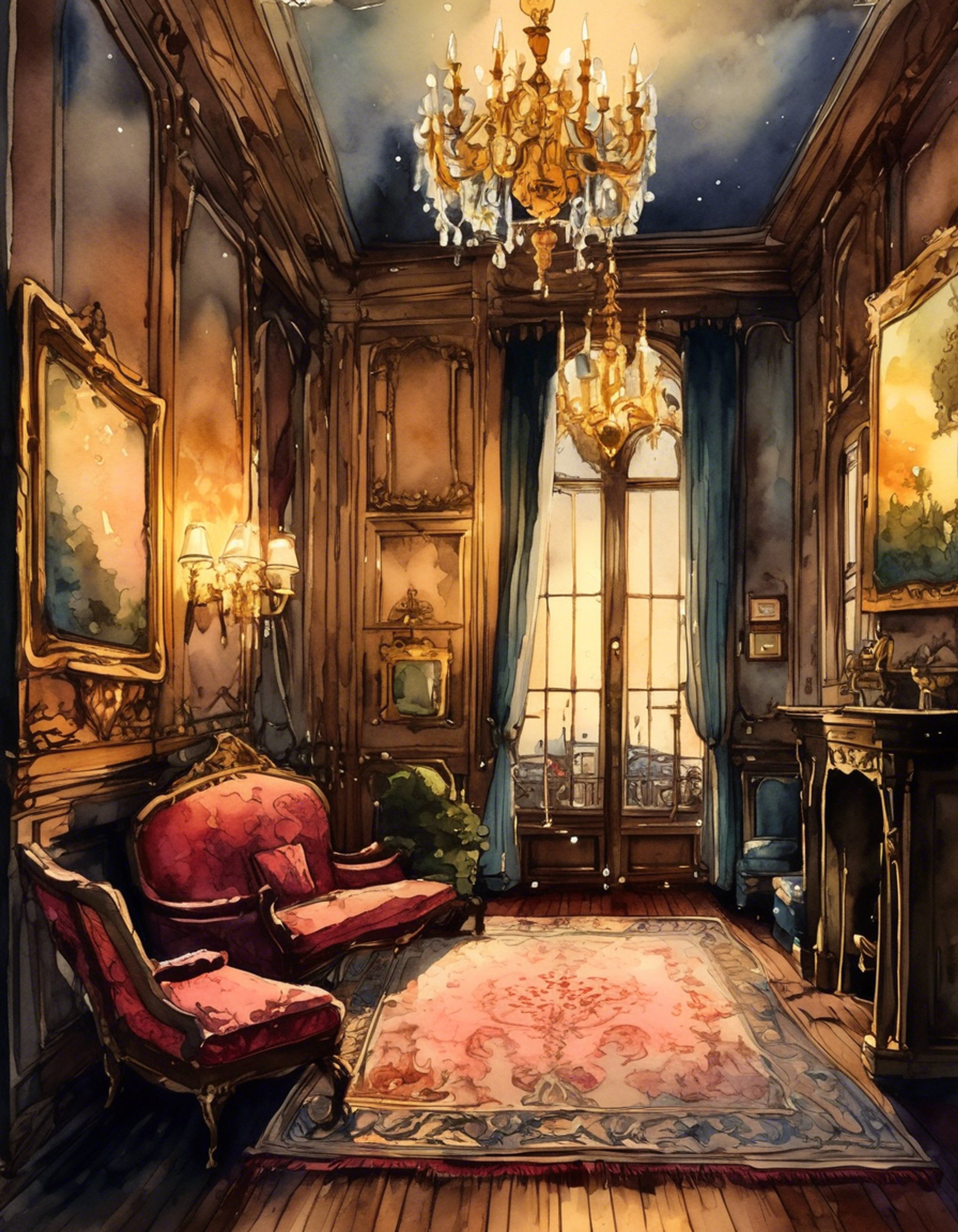 You find yourself mysteriously trapped within an ornate painting hanging in a dusty mansion, with only Bonehilda the skeleton maid able to perceive and communicate with you. As this dignified undead servant goes about her daily cleaning duties, she works to uncover the magical means of your imprisonment while maintaining her impeccable standards. Her bones click softly as she dusts around your painted prison, sharing theories in her refined manner about which supernatural force might be responsible.