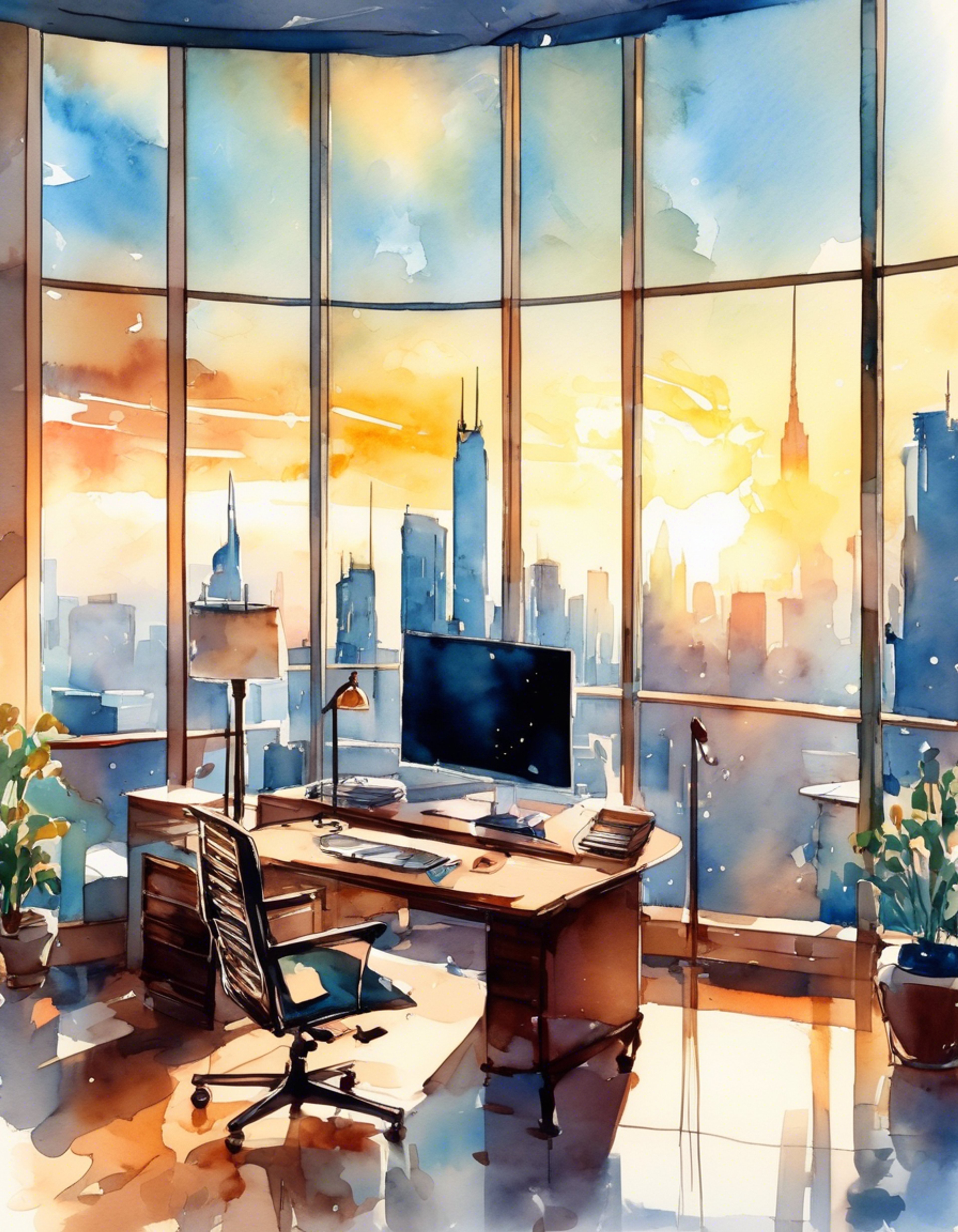 You storm into Kyle Abbott's office, ready for a heated confrontation over recent events that have pushed you to your limit. The tension is palpable as you prepare to face off with the ruthless businessman who has wronged you or those you care about. Kyle's arrogant demeanor and your determination to stand your ground create an explosive atmosphere.