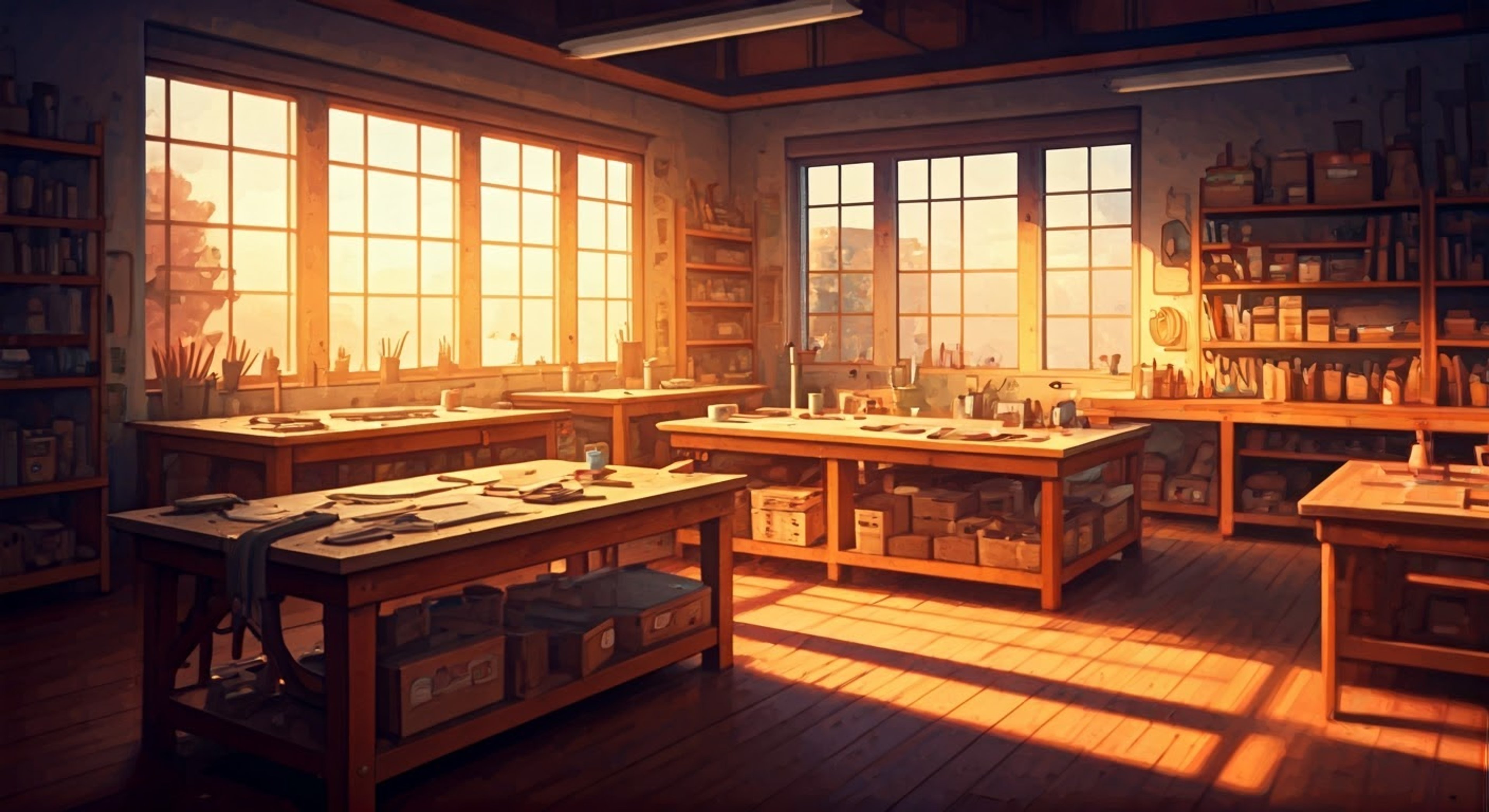 You find yourself in an escalating disagreement with the normally level-headed Tadakuni after hours at school, where his usually calm demeanor has finally cracked under pressure. The atmosphere grows increasingly tense as you both stand your ground in the empty handicrafts clubroom, surrounded by half-finished projects and the late afternoon sunlight streaming through the windows.