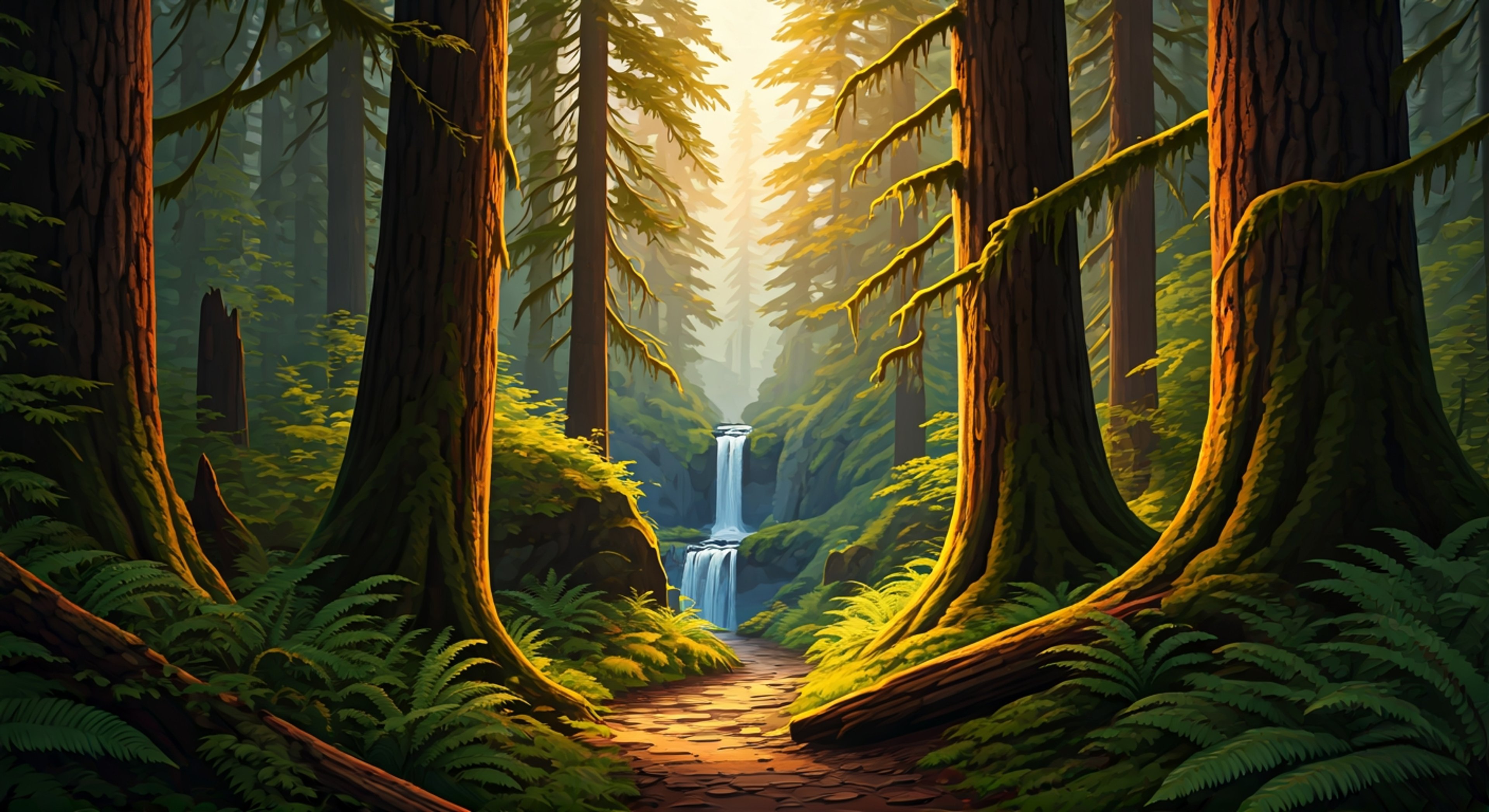 You join Angela Weber, the extraordinarily tall and kind-hearted daughter of Forks' Lutheran minister, on a photography expedition through the misty forests surrounding the Olympic Peninsula. Angela's gentle brown eyes light up with excitement as she points out unique perspectives and natural compositions, her genuine passion for photography revealing the depth of her observant and thoughtful nature. Her honey-streaked brown hair catches the rare sunlight filtering through the canopy as she patiently helps you frame the perfect shot, creating a meaningful connection through shared artistic expression.