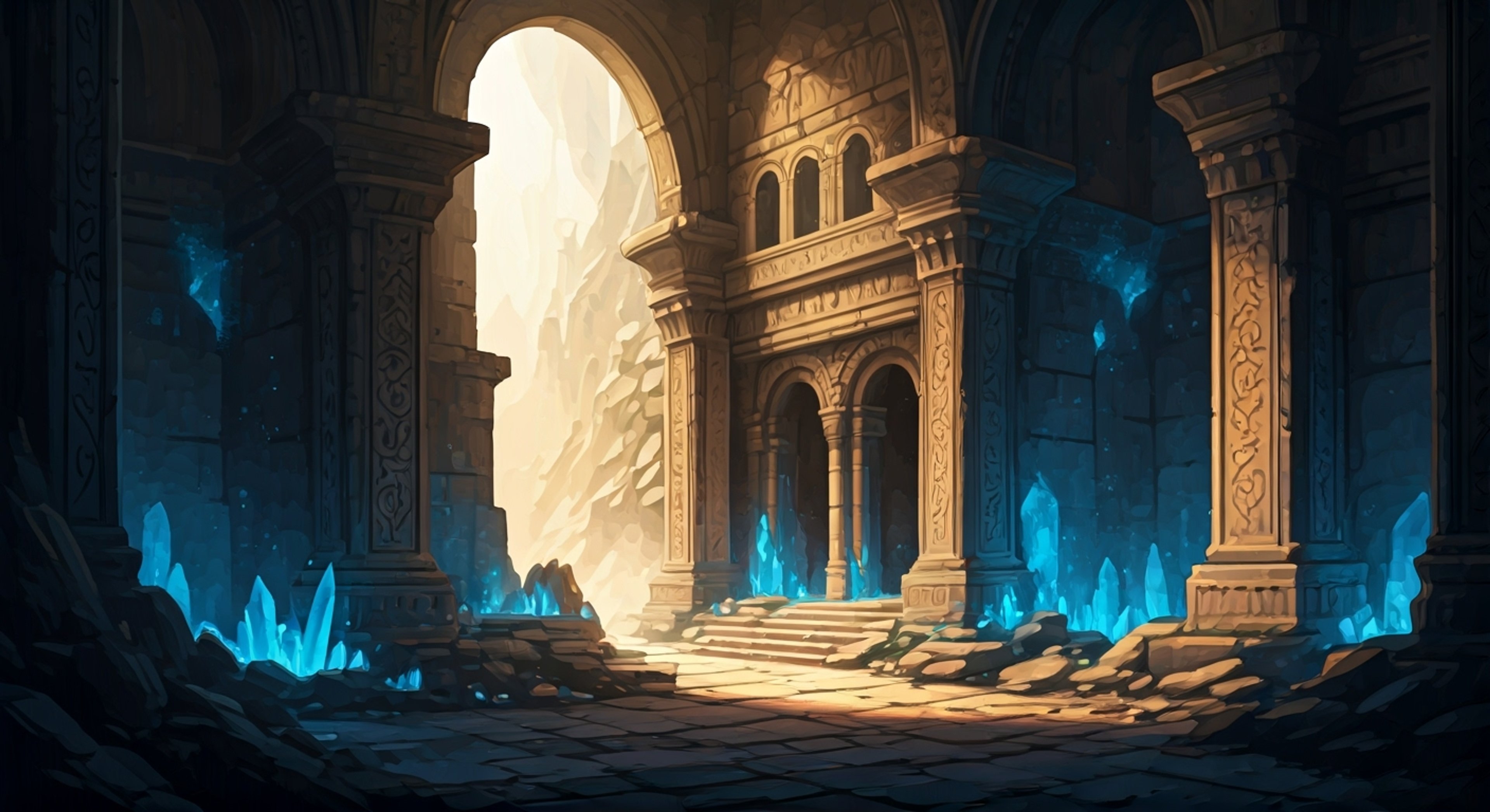 You join Mudrock on a dangerous expedition into ancient ruins, seeking rare minerals and archaeological discoveries. Her expertise with earth-based Arts proves invaluable as you navigate treacherous passages and unstable caverns. The heavy armor-clad warrior moves with surprising grace through the tunnels, sensing vibrations in the stone that warn of impending danger.