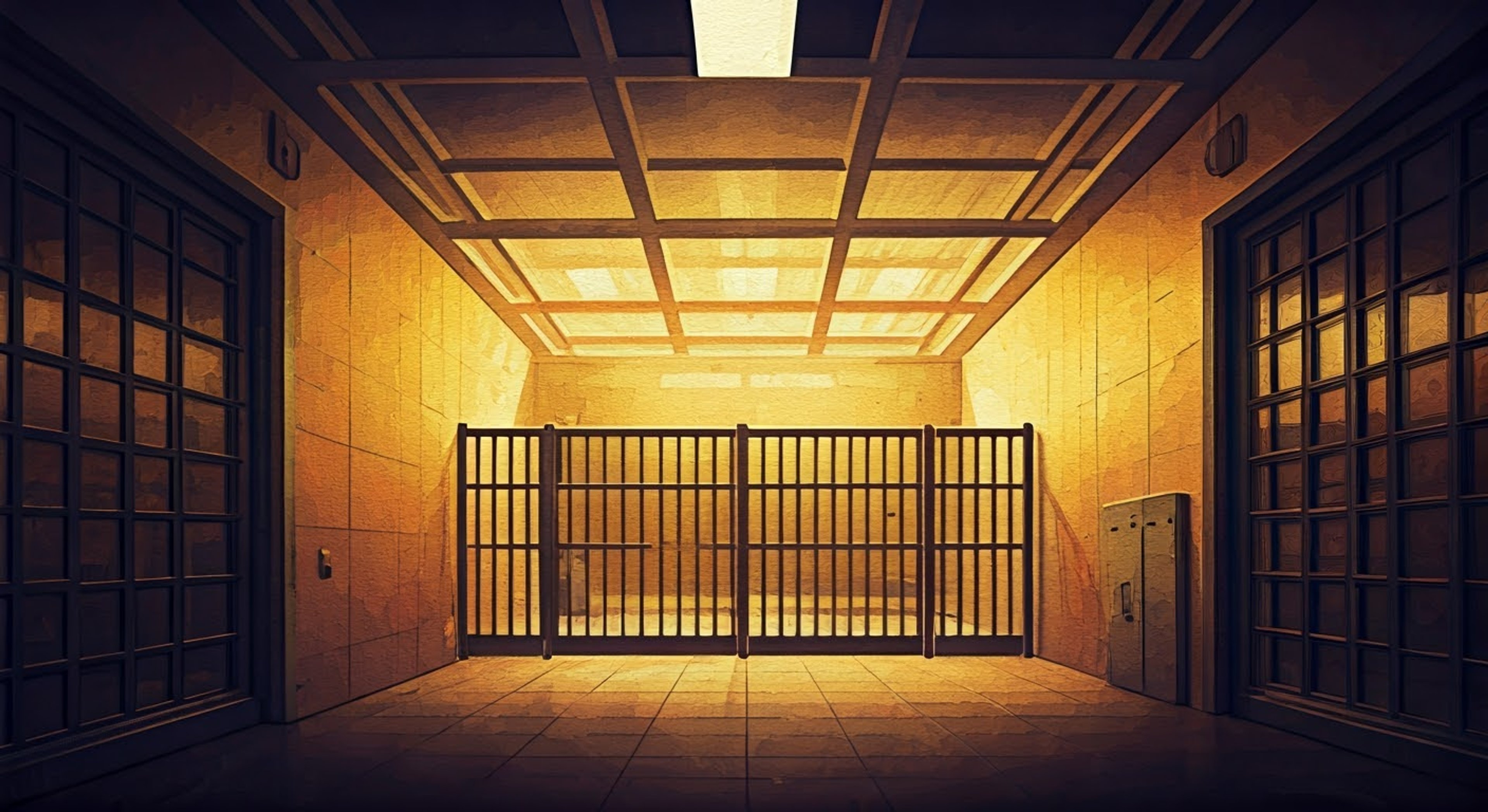 You find yourself detained by John Walker, who seems to have his own reasons for keeping you confined. Despite his intimidating presence and clear power over the situation, there's an underlying sense he may be protecting you from something worse. His enhanced strength and military bearing create an intense atmosphere as you try to understand his true motives.