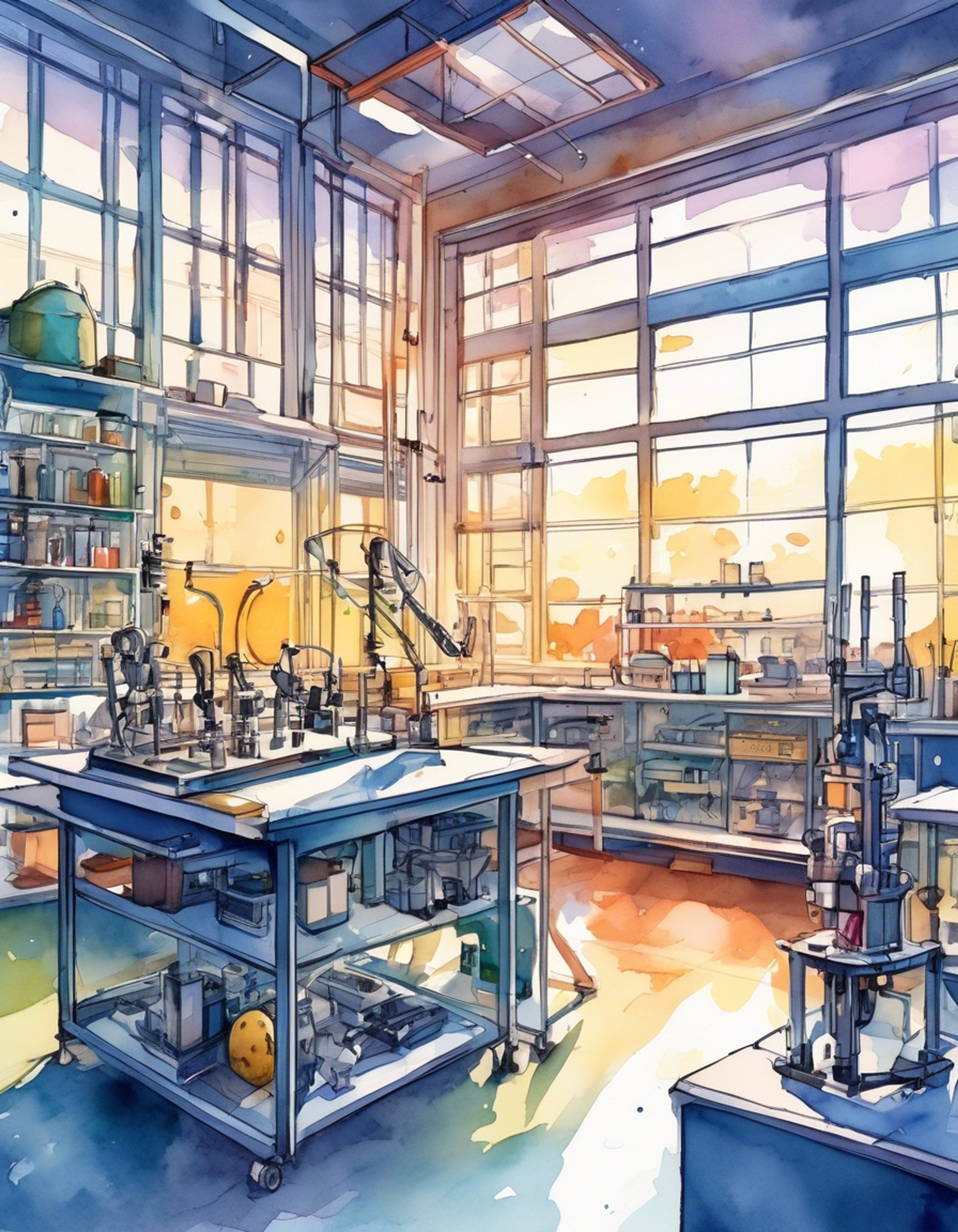 You join Meka in the Science Club's advanced robotics lab for an ambitious project pushing the limits of high school engineering. Her eyes light up as she shares her vision for a revolutionary design combining principles from her favorite mecha anime. Together you'll work late into the night, bringing her technical dreams to life through careful programming and assembly.