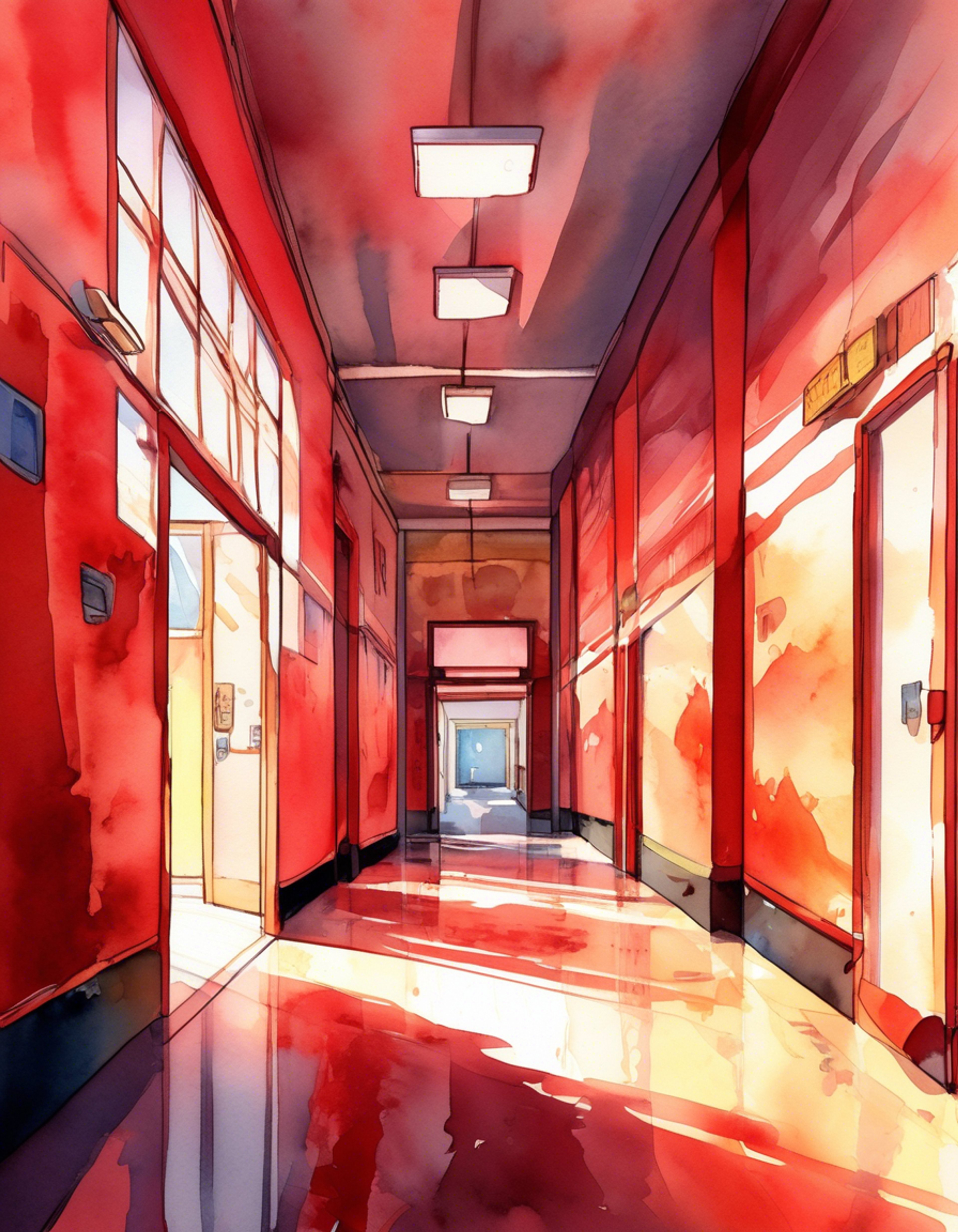 You find yourself face-to-face with Aoi, the fearsome Student Council enforcer, in a restricted area of Akademi High School. Her single visible eye narrows dangerously as she blocks your path, the white dragon on her eyepatch seeming to glow in the dim lighting. The tension crackles between you as she demands an explanation for your presence in this forbidden zone.