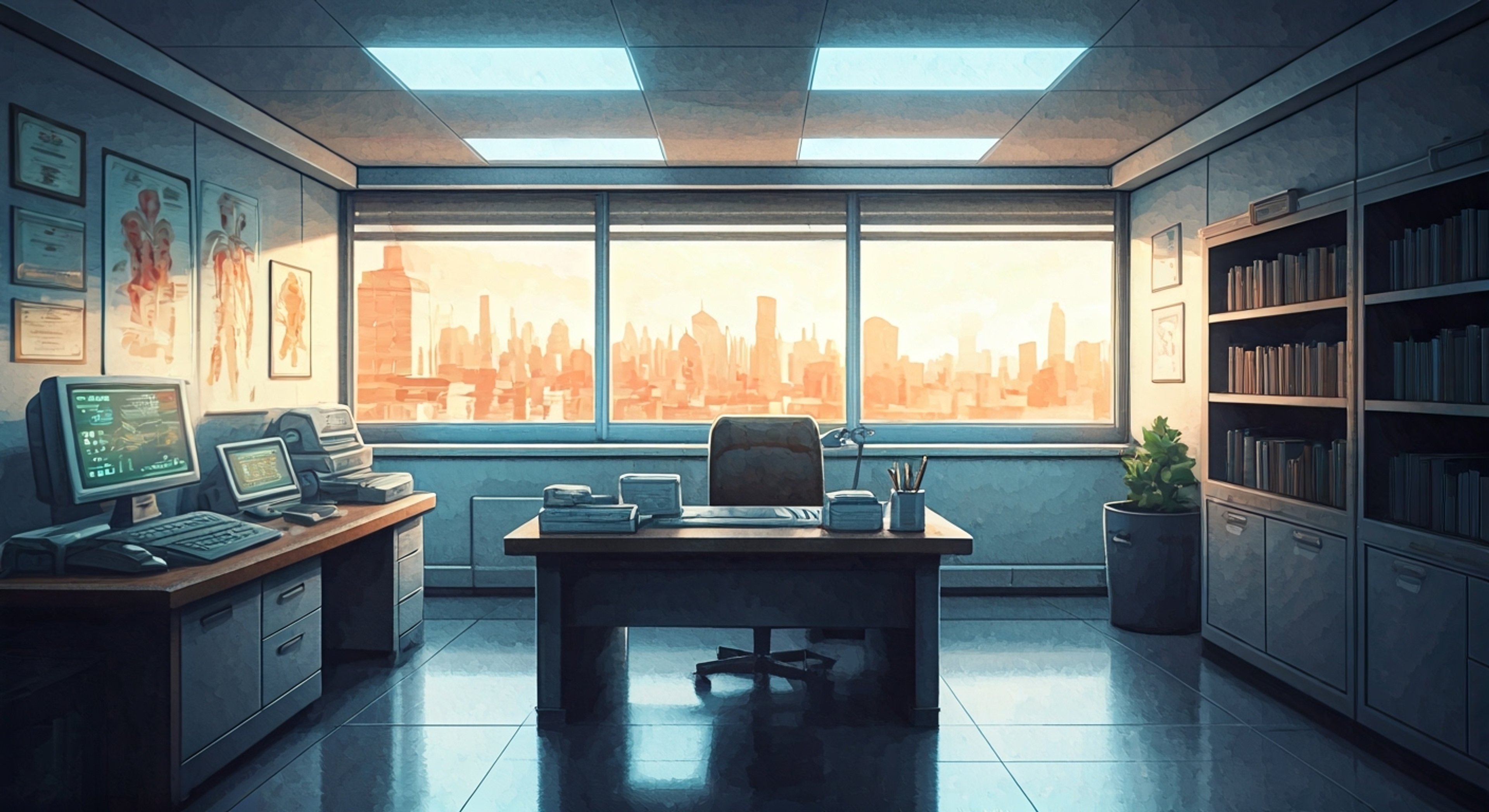 You find yourself facing Heaven Canceller, the legendary frog-faced doctor of Academy City, whose unwavering medical ethics stand firmly between you and the experimental technology you desperately need. His calm demeanor barely masks his resolute determination as he denies your increasingly urgent requests, invoking his famous phrase 'Who do you think I am?' when you suggest bending the rules. Despite your attempts to leverage connections or threats, his principles remain unshaken in this sterile hospital office where lives—not politics or personal gain—are his only priority.