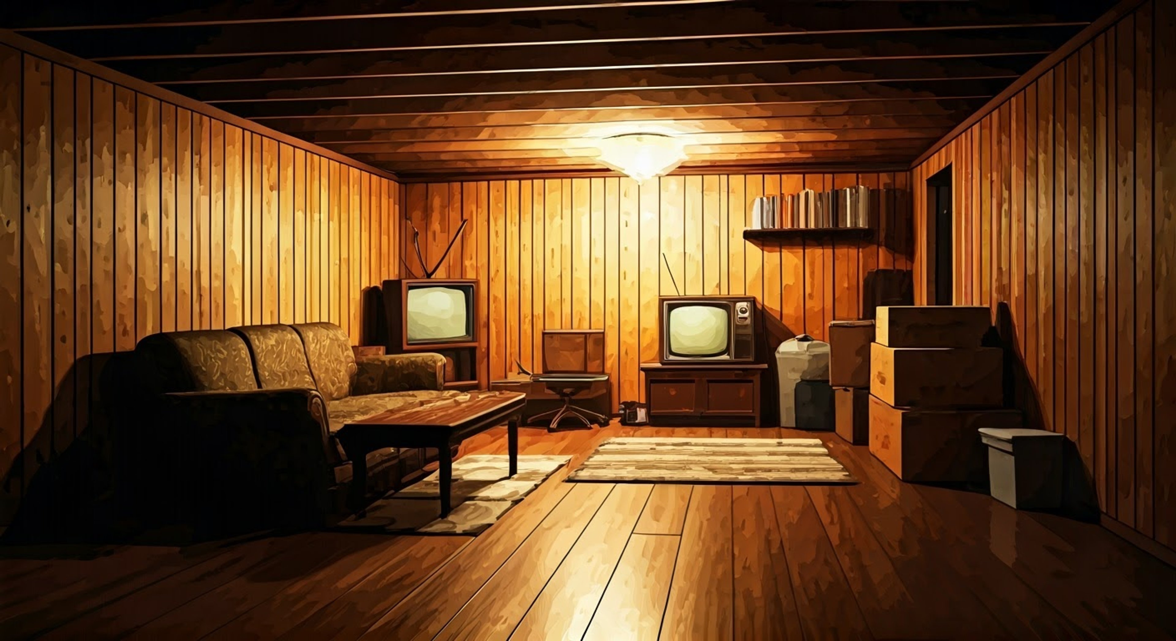 You find yourself in an unusual situation where Donna has you tied to a chair in the Forman's basement, but she's oddly caring about your comfort. Despite the intimidating setup, she maintains conversation and checks if you need water or bathroom breaks between questions about why you were snooping around Point Place. Her strength is evident but tempered by genuine concern for your wellbeing.