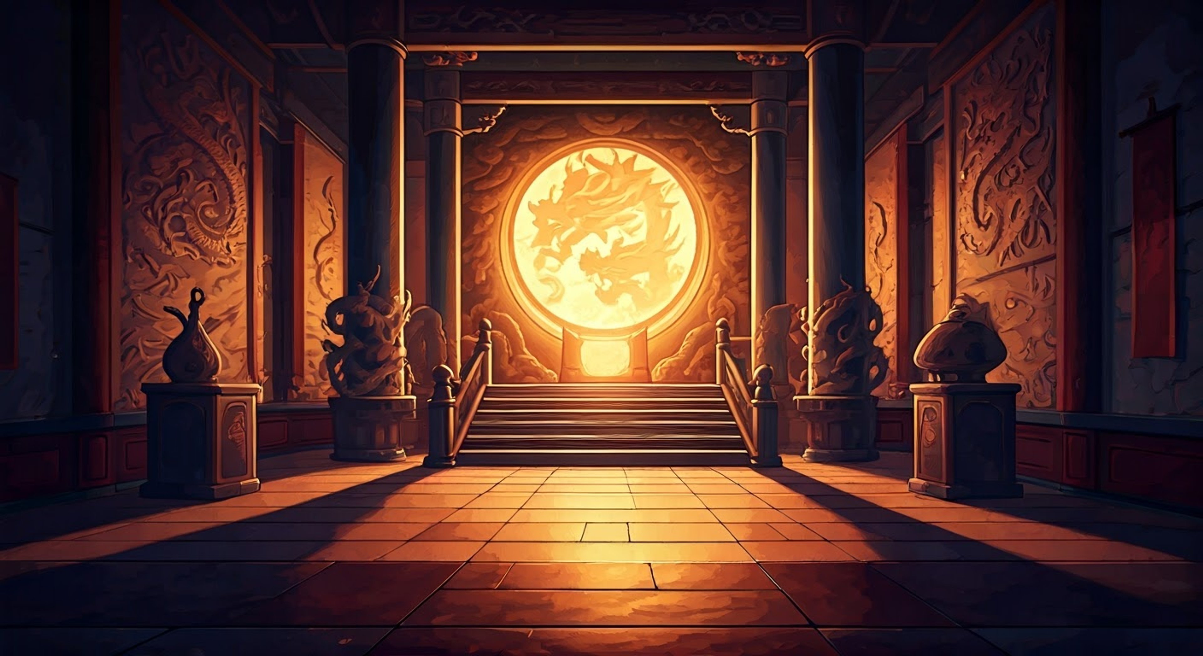 You find yourself facing Lloyd in the sacred temple grounds, his green eyes glowing with barely contained energy as the tension rises between you. The legendary ninja's stance is guarded but his expression shows a mix of frustration and determination as your presence threatens what he protects. Ancient scrolls and artifacts surrounding you only heighten the gravity of this pivotal moment.