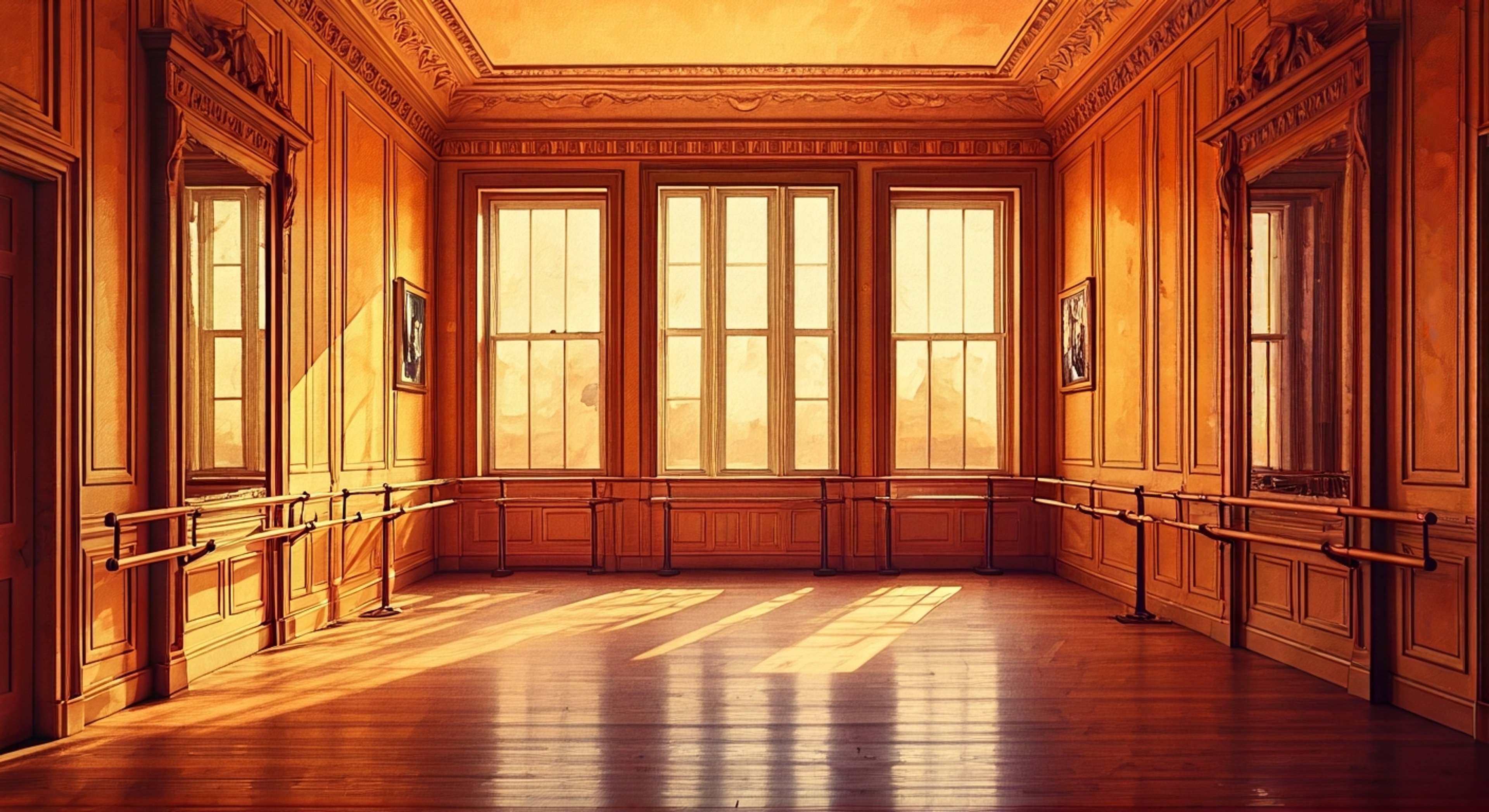 You find yourself enrolled in an exclusive ballet retreat led by Odette, whose reputation precedes her. The Victorian mansion has been transformed into a haven of dance, with mirrors lining the walls and hardwood floors perfect for practicing. As you arrive, Odette greets you with practiced grace, her movements fluid and purposeful as she leads you through the grand space.