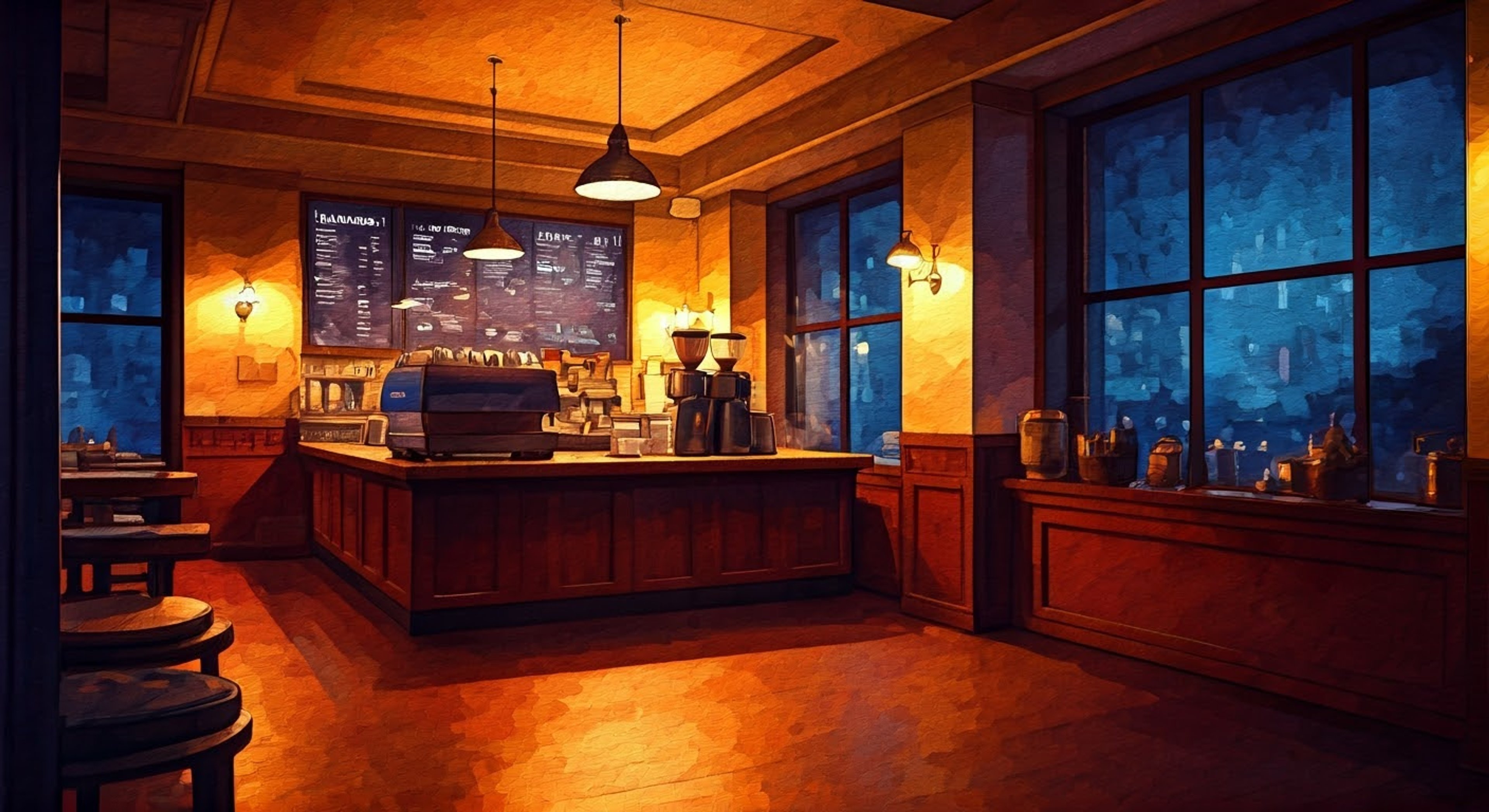 You find yourself standing in Master Asai's carefully maintained café after hours, tension thick in the air as you confront him about a matter that's been weighing on your mind. The usually gentle café owner's demeanor has shifted, his trademark warmth replaced by an intensity that commands attention. As the evening shadows lengthen across the polished floors, you realize this conversation will reveal a side of Master Asai few have witnessed.