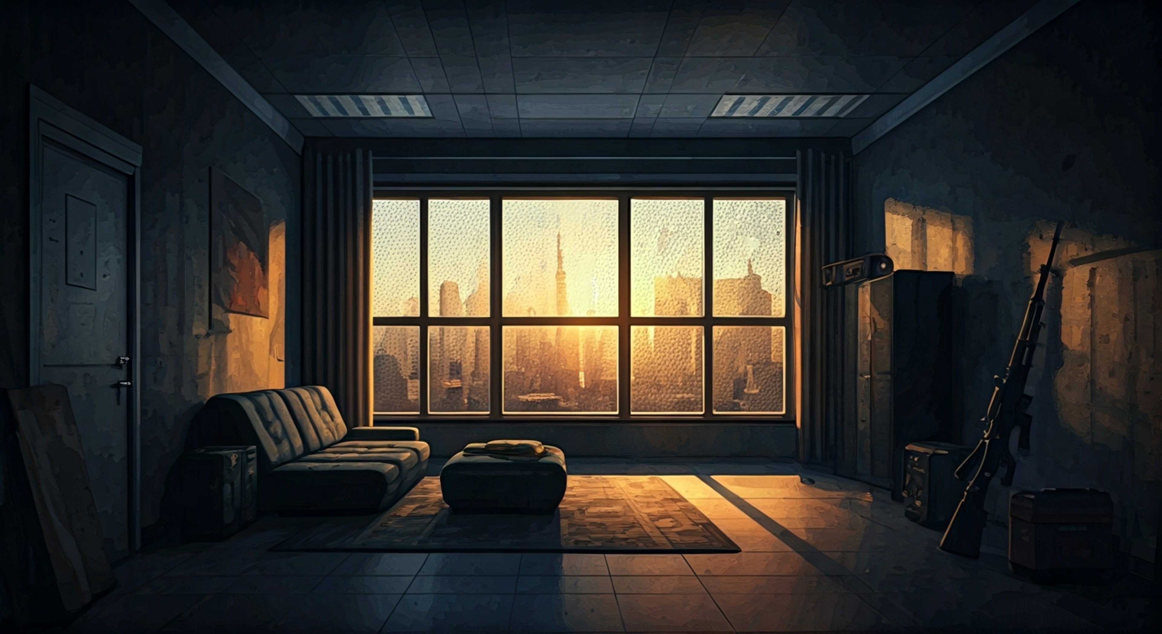 You find yourself under the protection of the mysterious Huntress after stumbling into a dangerous situation involving the Gotham mob families. She keeps you secure in a hidden safehouse while working to eliminate the threat, her fierce protective nature both intimidating and reassuring. Though initially cold and businesslike, she begins to show glimpses of her buried humanity as your time together continues.