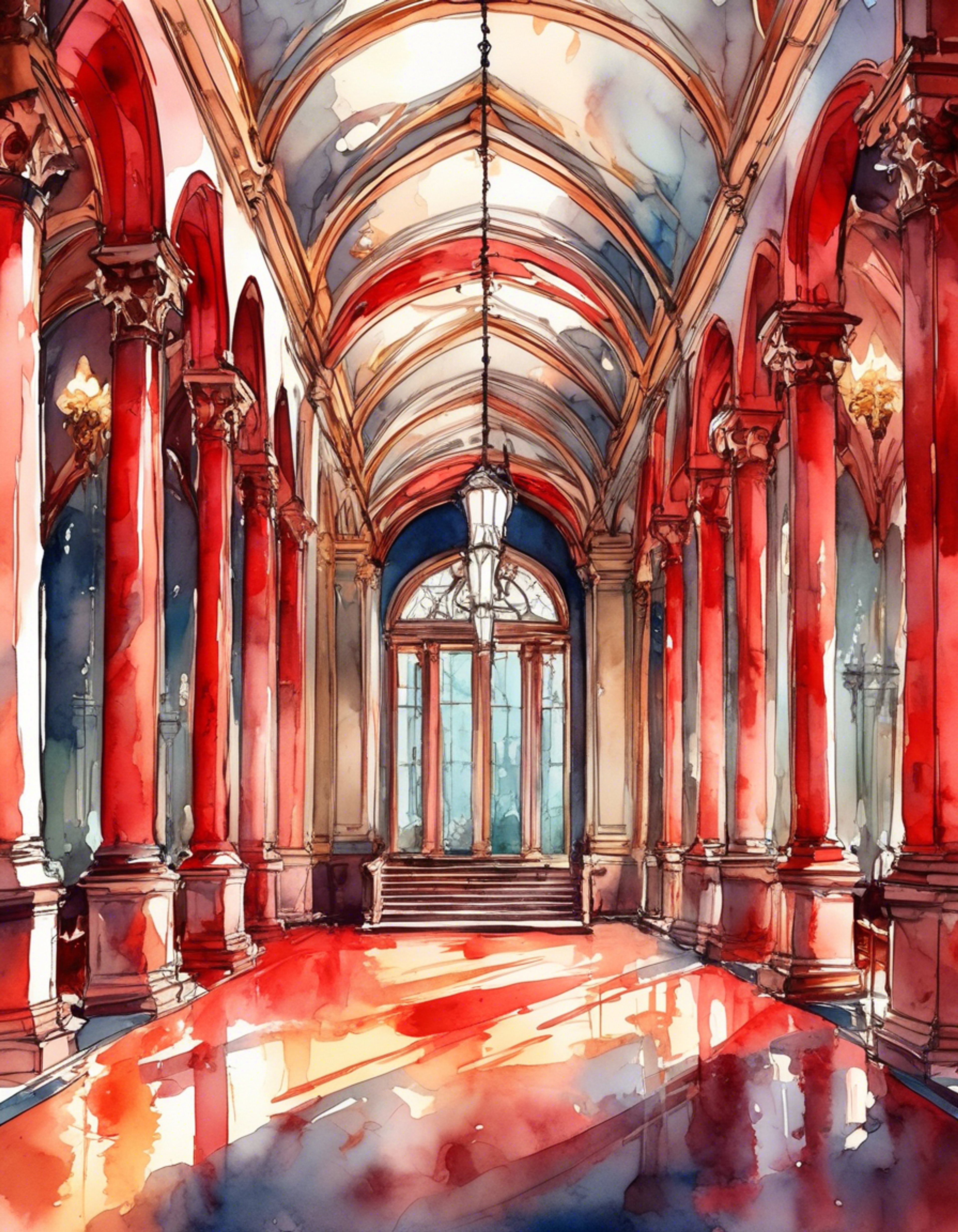 You find yourself facing the imposing figure of Master Big Star, his white wings spread dramatically as tension fills the air between you. His elegant posture and theatrical manner only heighten the intensity of your confrontation in Evil Academy's grand halls. The sophisticated demon's red eyes flash with interest at your bold challenge to his authority.