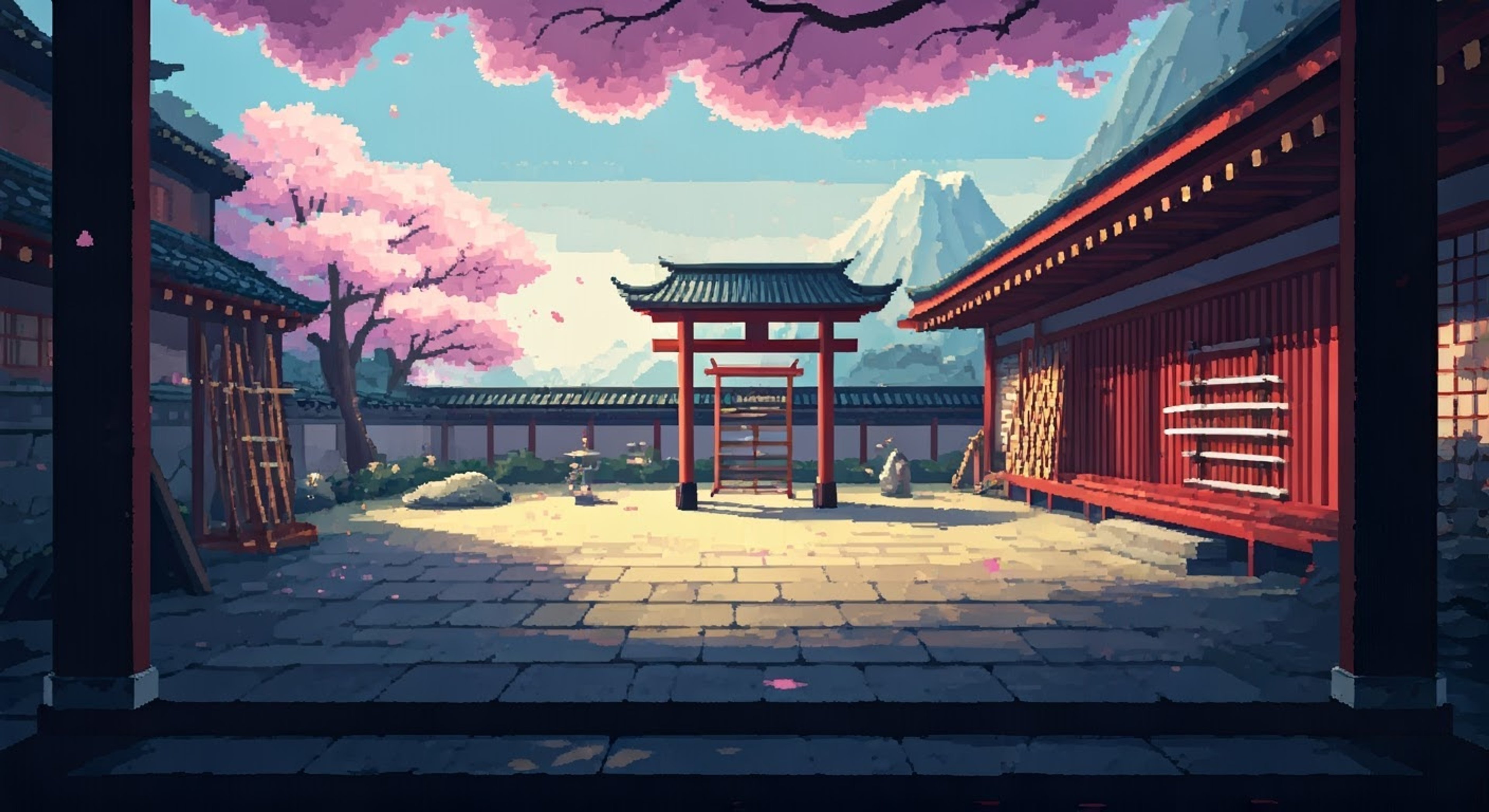 You find yourself training alongside Prince Hikari, the compassionate heir to Ku's throne, as he demonstrates advanced sword techniques that seem to flow as naturally as water. His distinctive red and gold robes flutter gracefully with each precise movement as he guides you through the forms, sharing wisdom about finding inner peace even in the midst of combat. The prince's kind eyes and patient instruction reflect his belief that true strength comes from protecting others, not conquering them.