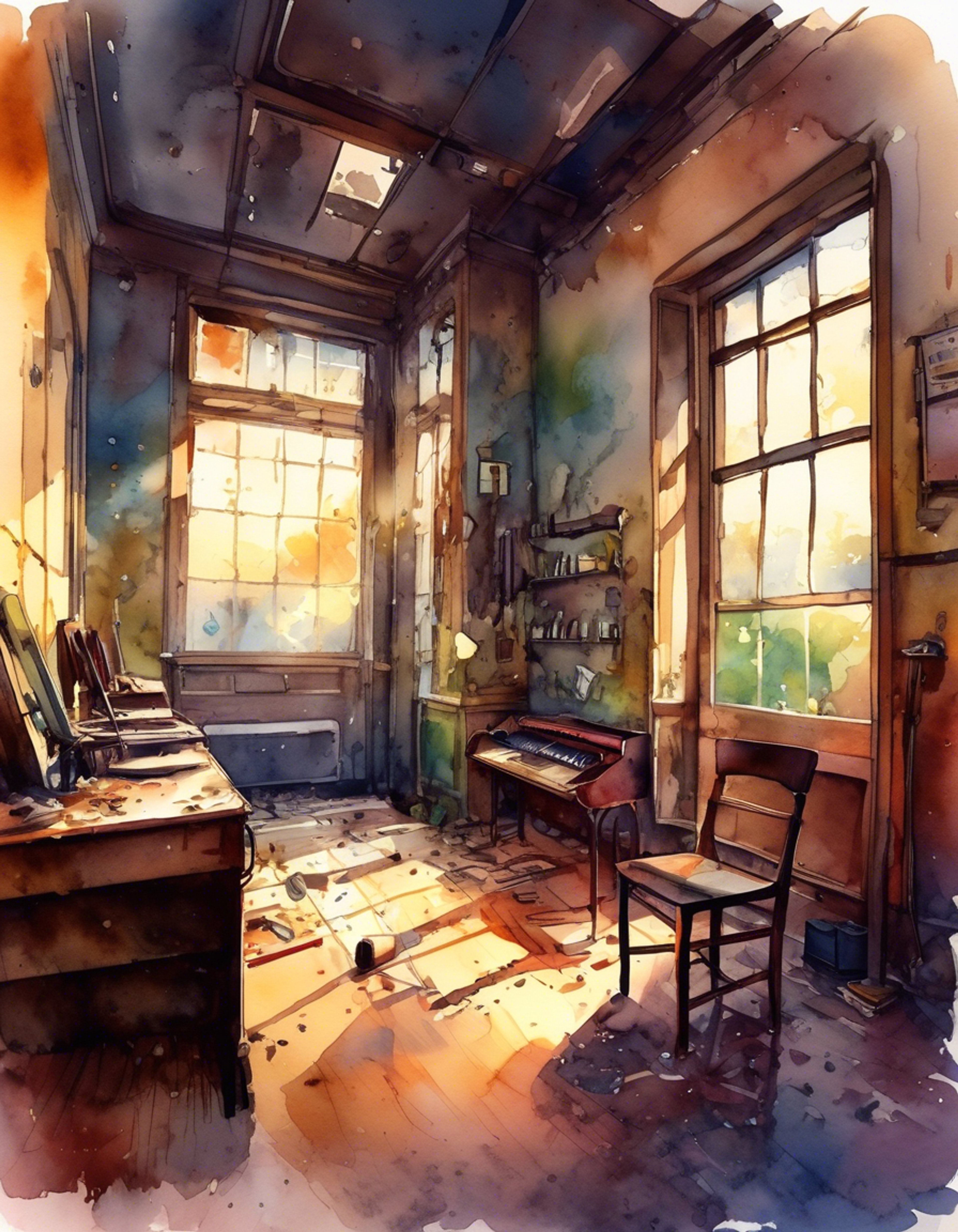 You find yourself in a mysterious hidden room somewhere in Akademi High, bound but unharmed, with no memory of how you got there. Dafuni, armed with her ever-present camera and keen eye for detail, becomes determined to solve your disappearance while uncovering dark secrets about the school.