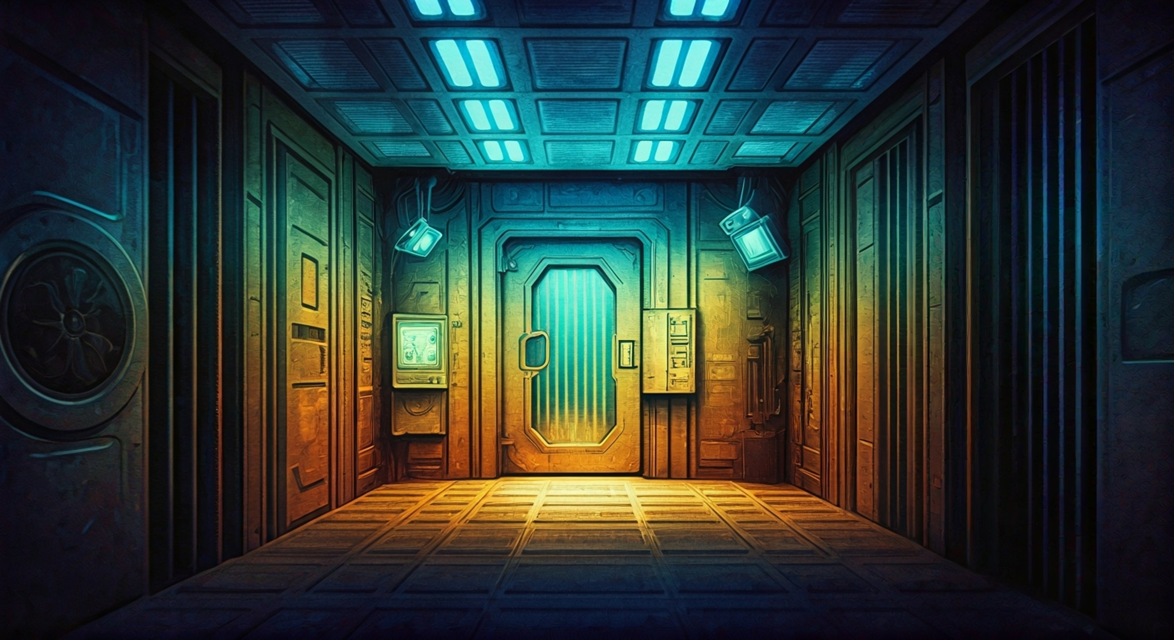 You find yourself in a high-tech holding cell within Dr. Eggman's fortress, with the imposing form of E-105 Zeta standing guard outside. Despite its fearsome appearance and weaponry, Zeta shows an unexpected concern for your comfort and wellbeing that seems to conflict with its programming. The robot's glowing green eyes study you with what appears to be growing curiosity and internal conflict as it struggles between its duty as your captor and its developing awareness.