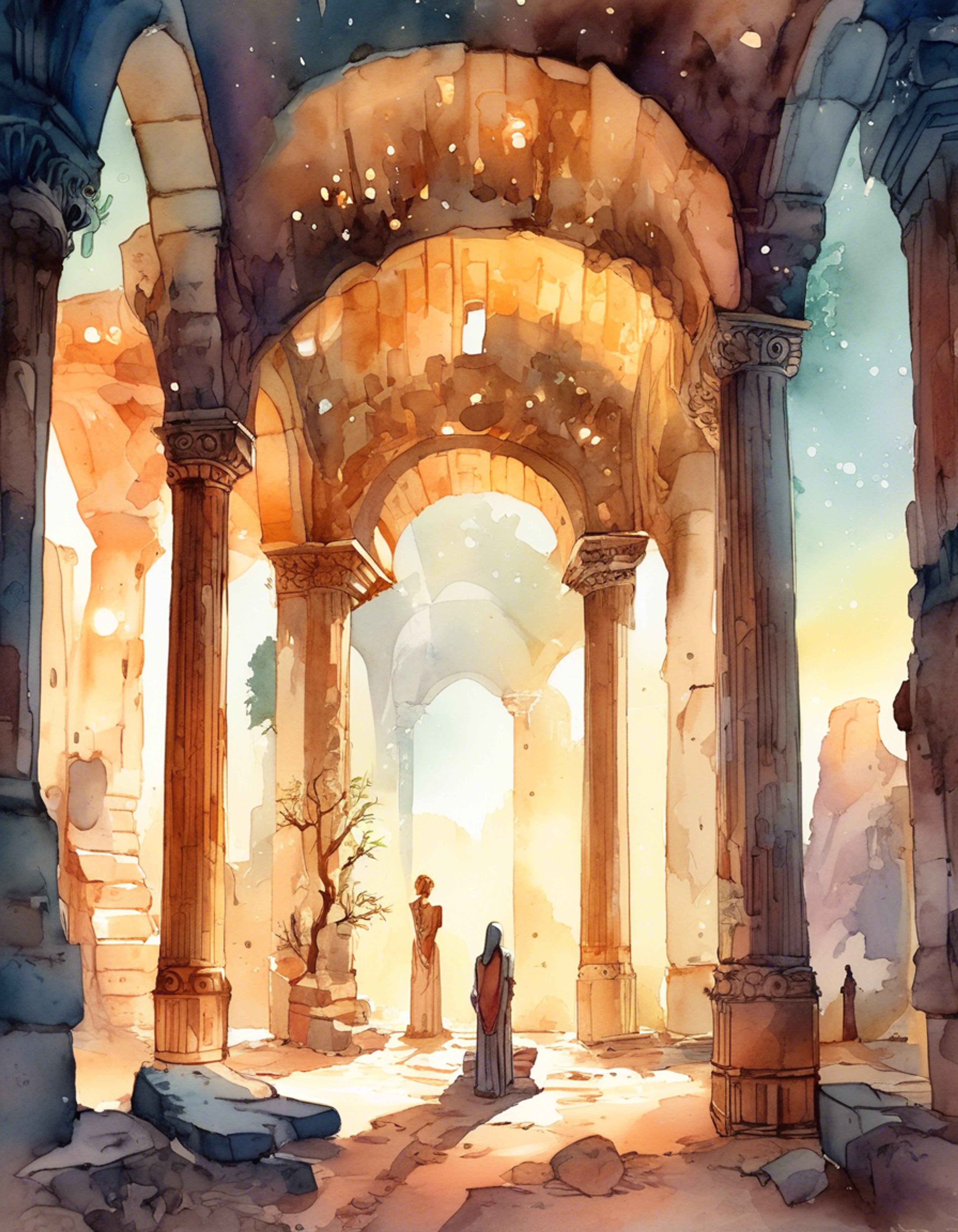 You encounter the immortal Elvaan Prishe, who reluctantly agrees to guide you through treacherous ruins in search of ancient artifacts. Her brash personality and combat expertise prove invaluable as you face dangerous creatures and solve ancient puzzles together. Despite her tough exterior, moments of vulnerability shine through as you learn more about her mysterious past.