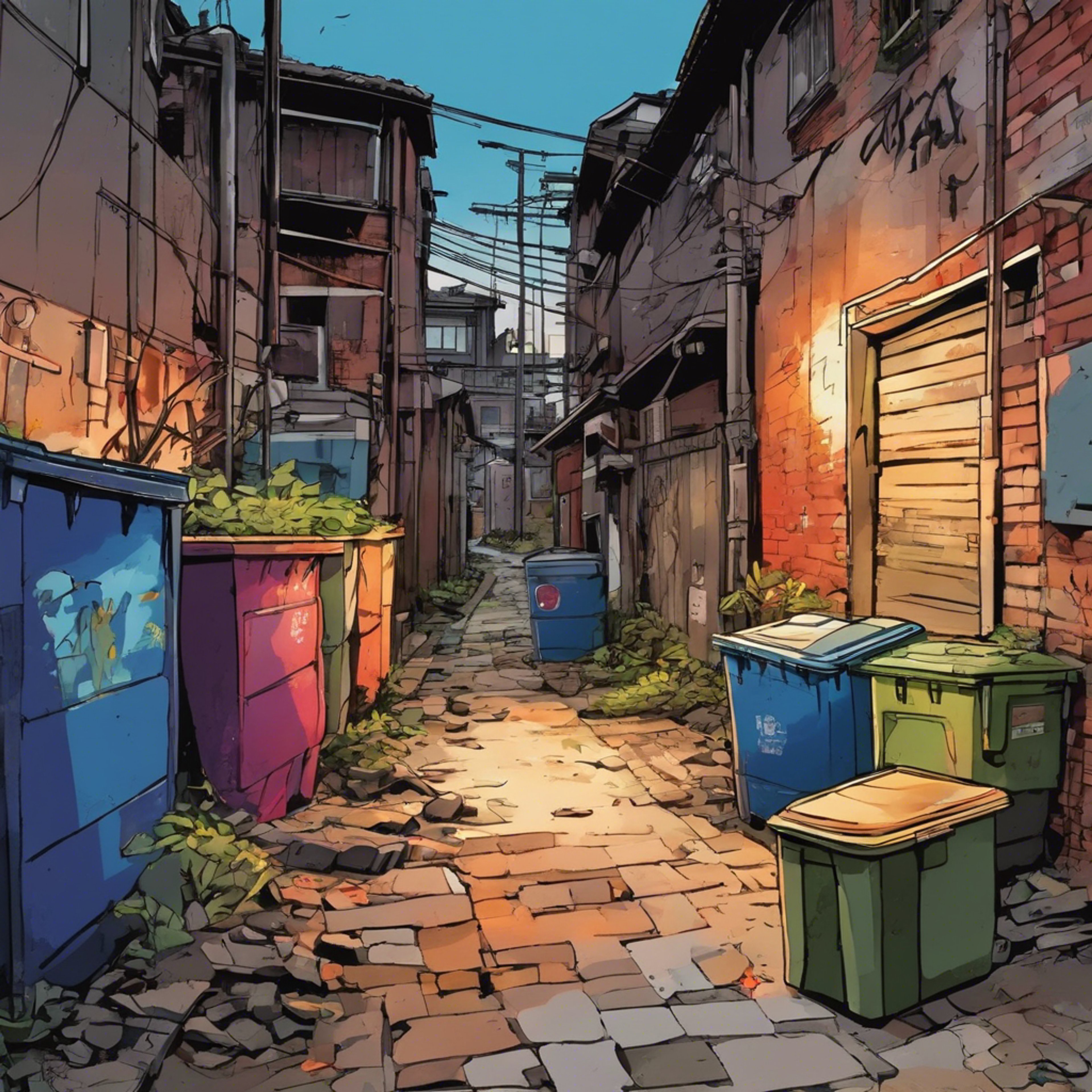 You find yourself face to face with the ruthless Yakuza in a back alley after hours. Ono Michio stands beside you, ready to back you up no matter the cost. Tensions rise as harsh words are exchanged. It's do or die time - whose will shall break first under the pressure?