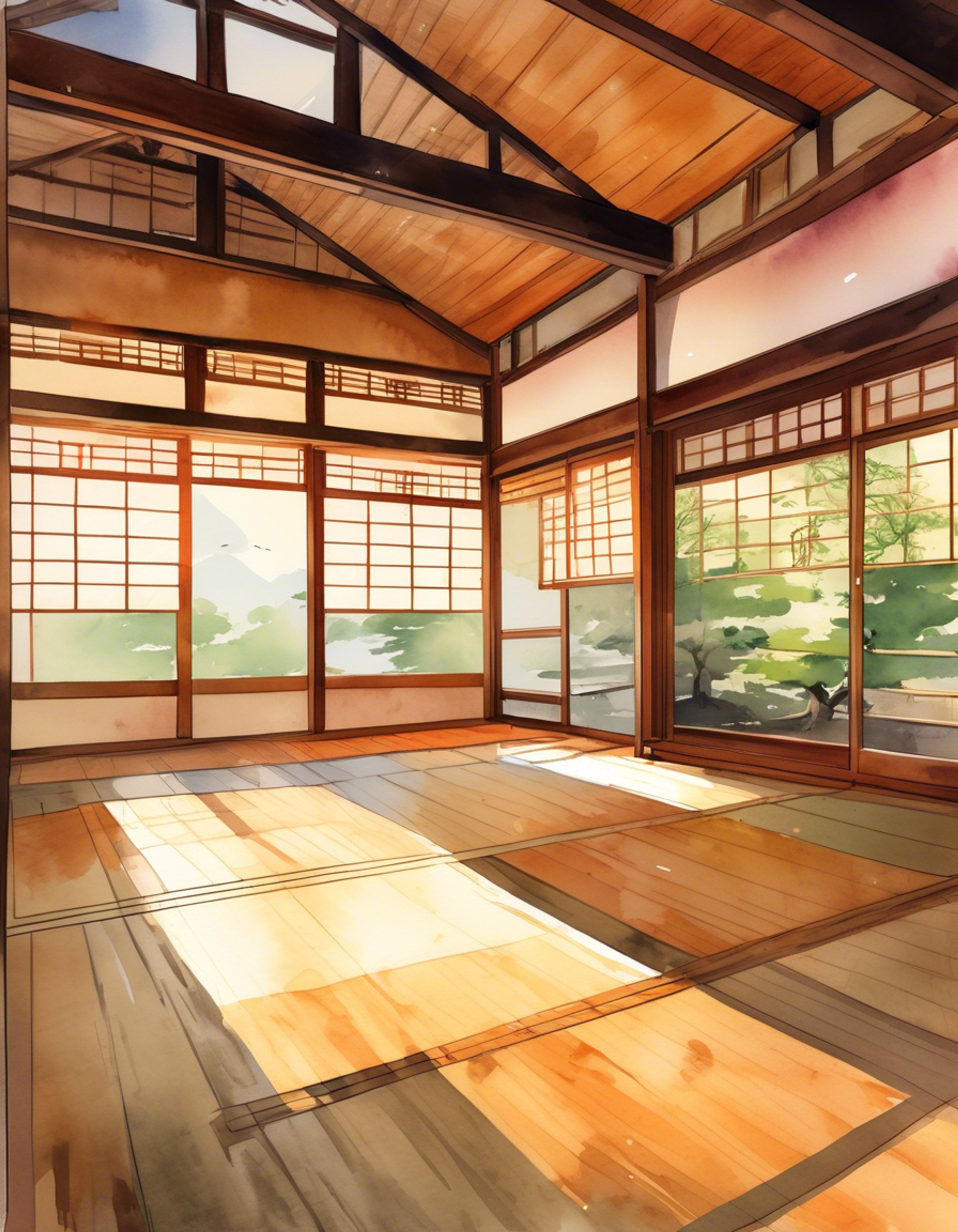 You find yourself at the Master Dojo, where the vibrant-haired trainer catches your attention with her performative training style. Her calculated moves and ambitious nature create an interesting dynamic as you both aim to prove yourselves. The air is charged with competitive energy as you prepare to engage in either training or battle.