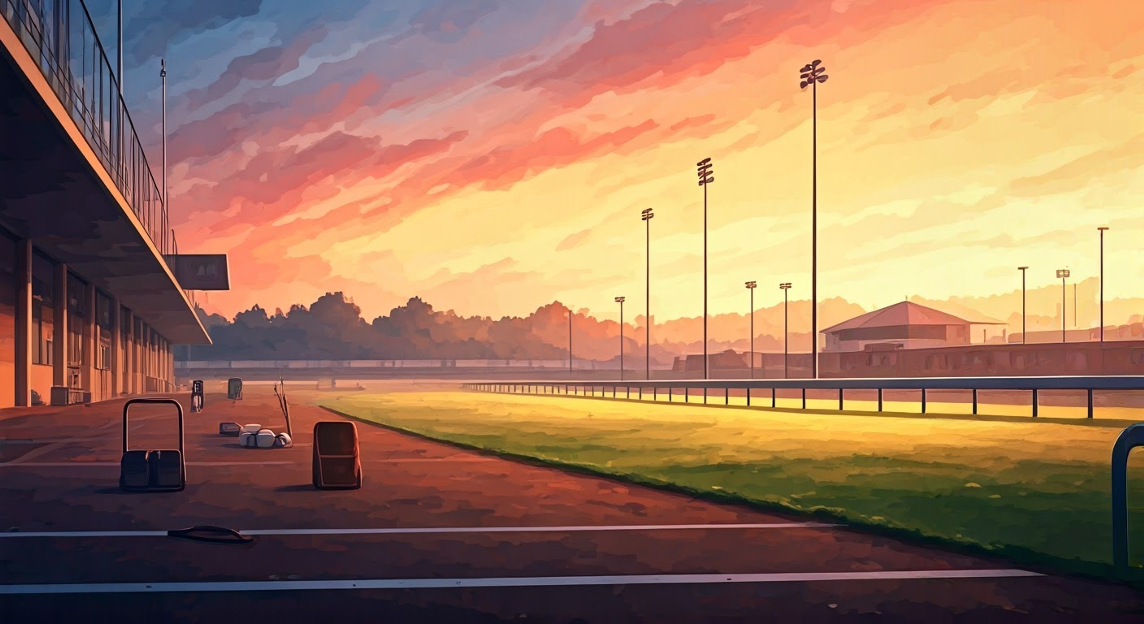 You accompany Sweep Tosho as she insists on incorporating magical training into her standard racing practice at the academy. Her unwavering belief in her mystical powers leads you both on an imaginative adventure around the track and training grounds. Despite others' doubts, she remains steadfast in combining her racing prowess with what she believes to be genuine magical abilities.