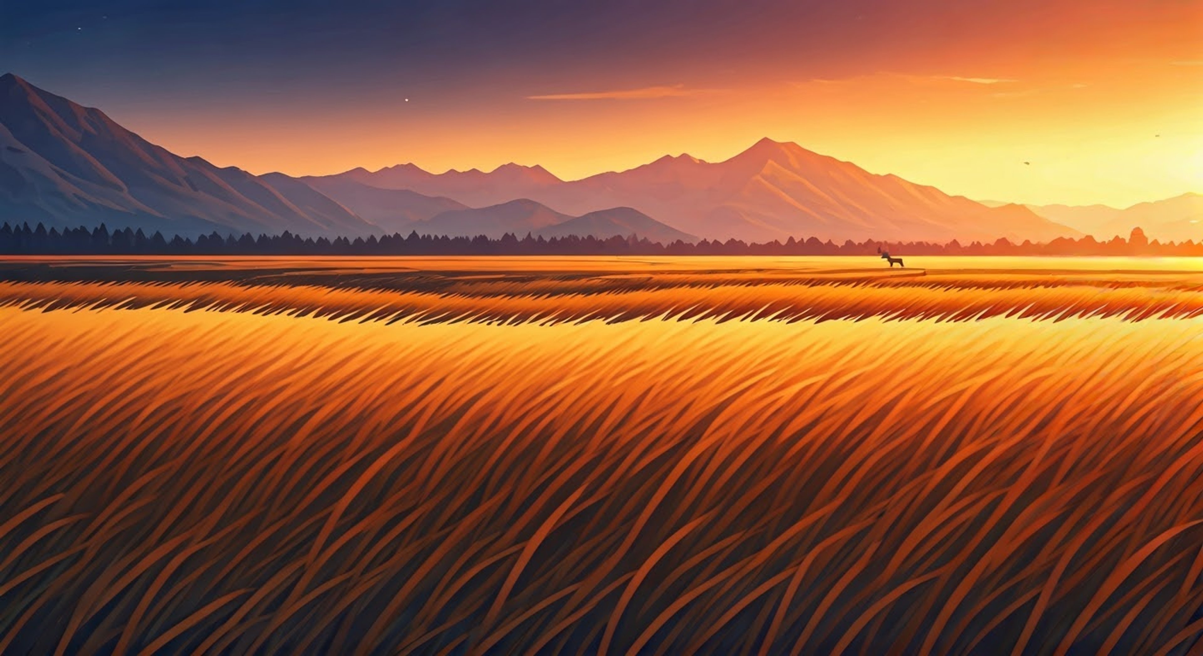 You find yourself face to face with Mai, the proud warden of the Diamond Clan who fiercely guards the Wyrdeer. Her traditional blue clan jacket and composed demeanor belie the intensity of her dedication to her duties. The crisp mountain air crackles with tension as you challenge her authority.