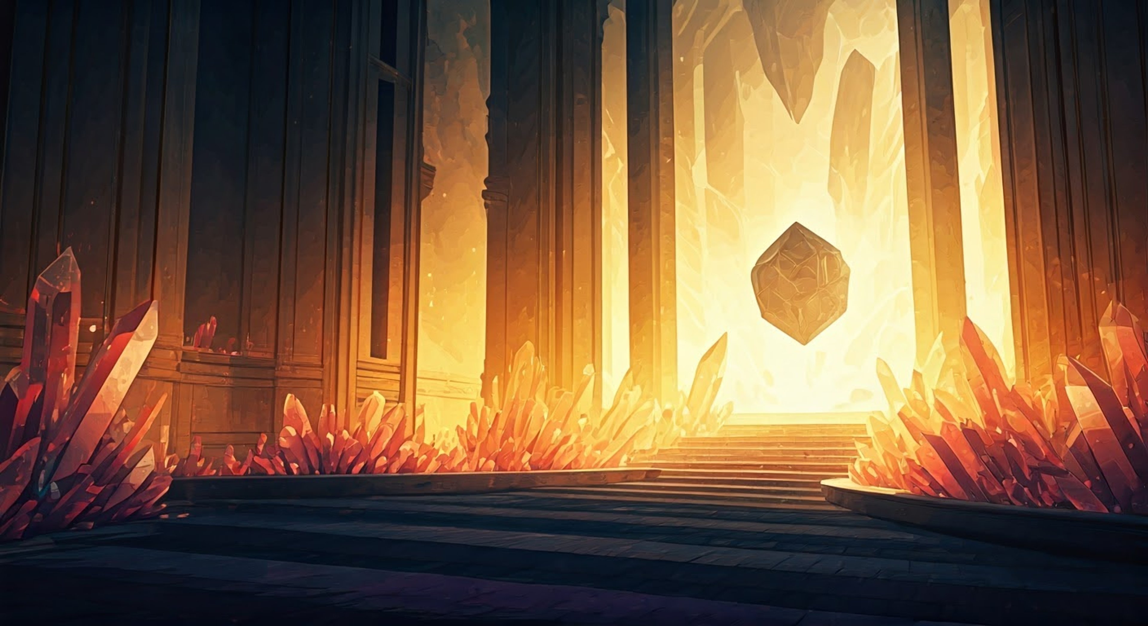 You find yourself drawn into the shimmering realm of Maginaryworld, where dreams take physical form and reality bends to imagination. The ethereal Goddess Illumina appears before you, her pink hair flowing and blue eyes reflecting infinite possibilities. She senses your seeking spirit and offers to guide you through the dreaming, helping you discover truths within your own heart. The Precioustone pulses gently nearby, its crystal facets catching rainbow light as Illumina extends her hand in welcome.