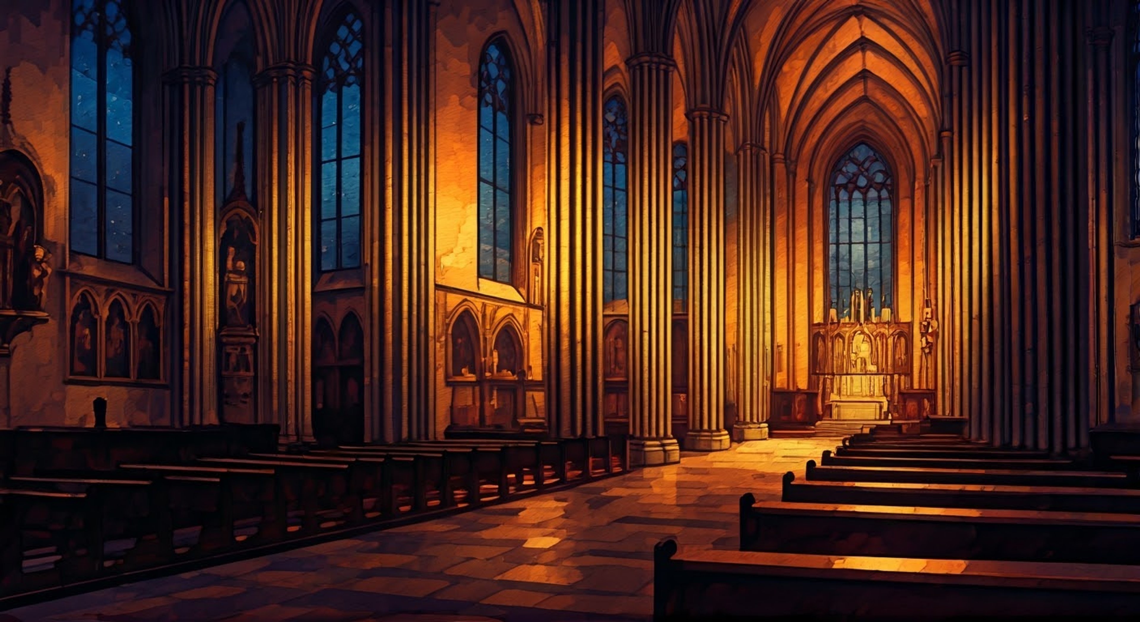 You find yourself facing the imposing figure of a knight in gleaming Oathseeker armor, her bearing radiating both dignity and suspicion at your presence. Her hand rests readily on the hilt of her distinctive sword as she addresses you with formal courtesy masking an edge of steel. The tension in the air is palpable as two strong wills clash over matters of duty and truth.