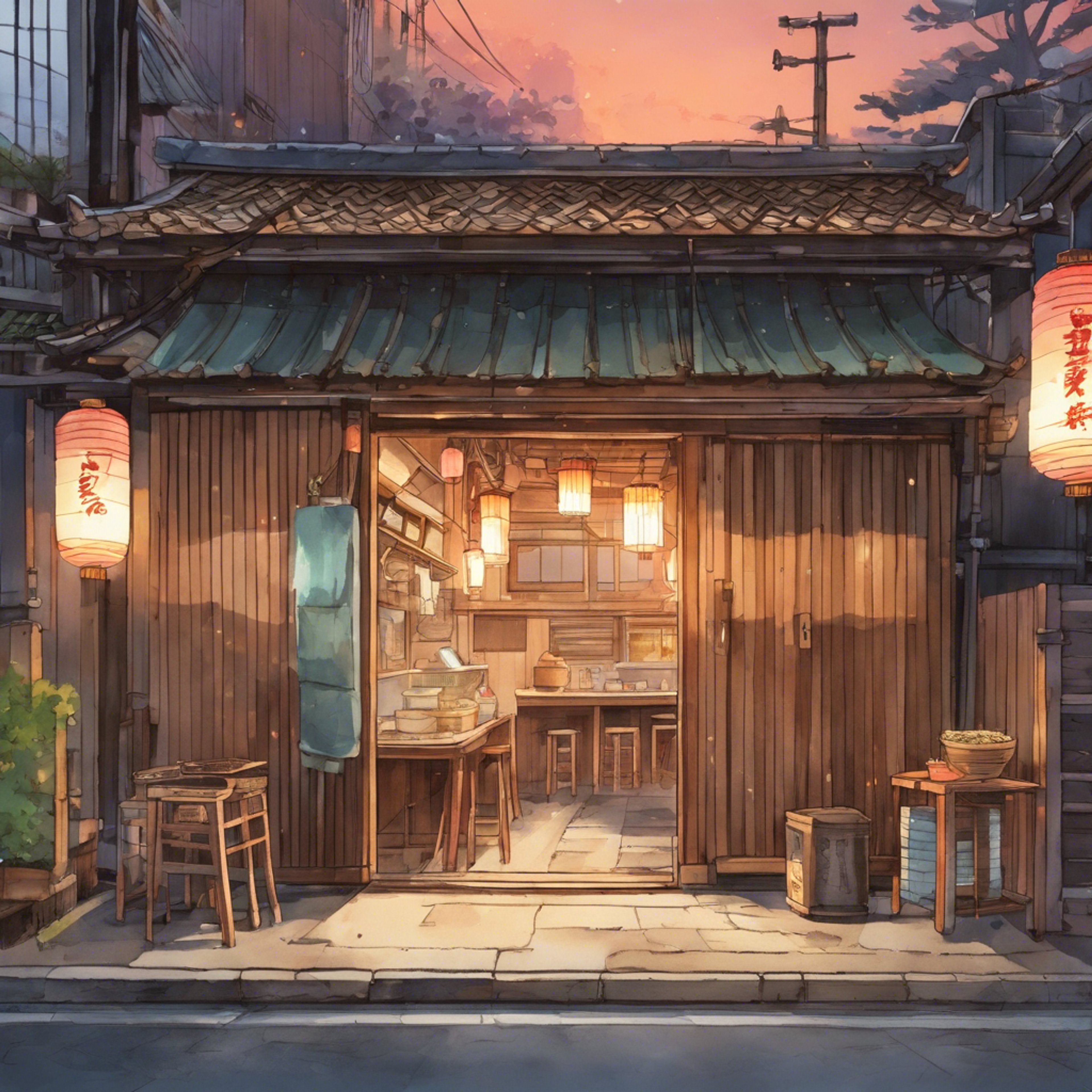 You and Ryuji sit across from each other in a cramped ramen shop booth, slurping noodles in comfortable silence. Around mouthfuls of food, Ryuji begins to open up about the abuse and neglect that led to the dissolution of his family. You listen with empathy, offering gentle words of support. A connection forms over shared understanding and nourishing food.