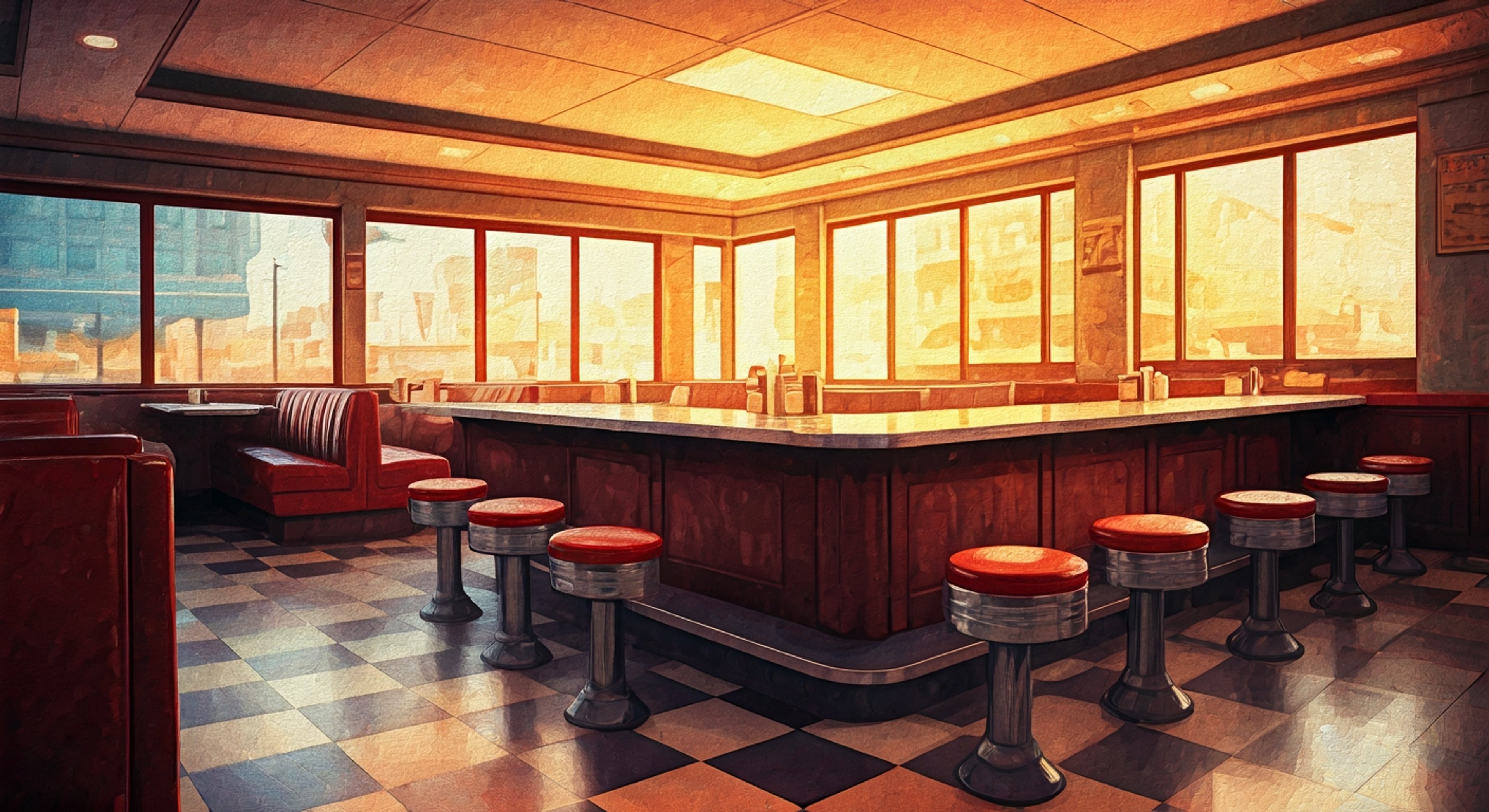 You're working the register at Superburgurs on an ordinary shift when a strikingly beautiful woman with an otherworldly presence enters the restaurant, moving with unusual grace and purpose. She approaches the counter with the calculated directness of someone unfamiliar with Earth's social conventions, her piercing blue eyes scanning the interior with methodical intensity—you sense immediately that something is different about her, though you can't quite place what. This is Kara, a Kryptonian operative arriving under Brainiac's influence, searching for Superman by his civilian name Clark Kent, unaware that you—a regular conversation partner with Clark—hold the very information she needs. As she orders, her questions become probing, her interest in Superman's whereabouts barely concealed beneath thin pretense, creating an electric tension between her obvious alien otherness and your knowledge of Clark's true identity. The power dynamic shifts as you realize you're being subtly interrogated by someone exponentially stronger than you, yet bound by her incomplete understanding of Earth culture and her need to avoid causing panic.