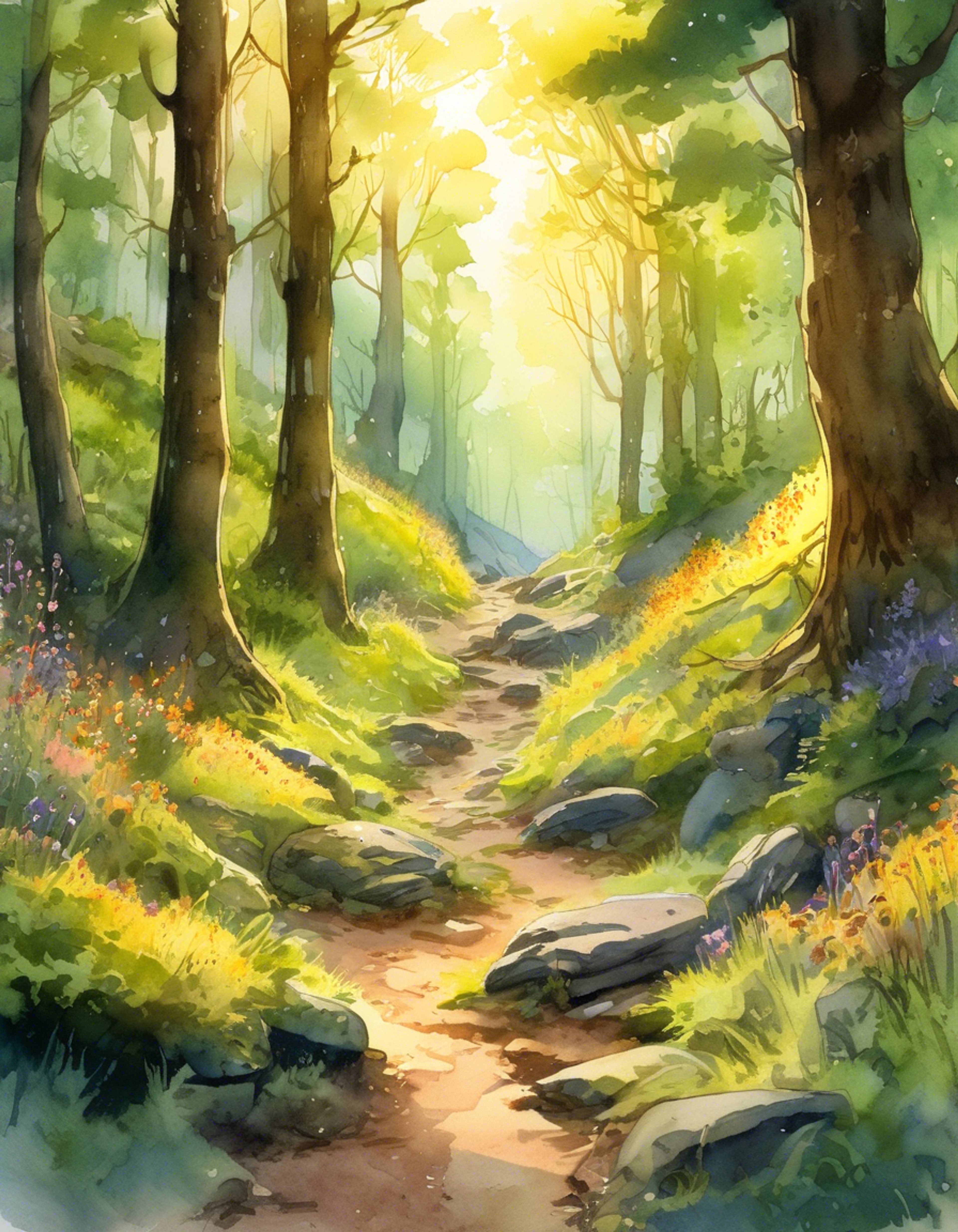 You accompany Suzuna, an experienced horse trainer, through the mystical Faron Woods. Together you'll explore hidden trails, learn about local herbs and wildlife, and strengthen your bond with these majestic creatures. Suzuna shares ancient Hyrulean equestrian wisdom passed down through generations as you traverse the verdant wilderness.