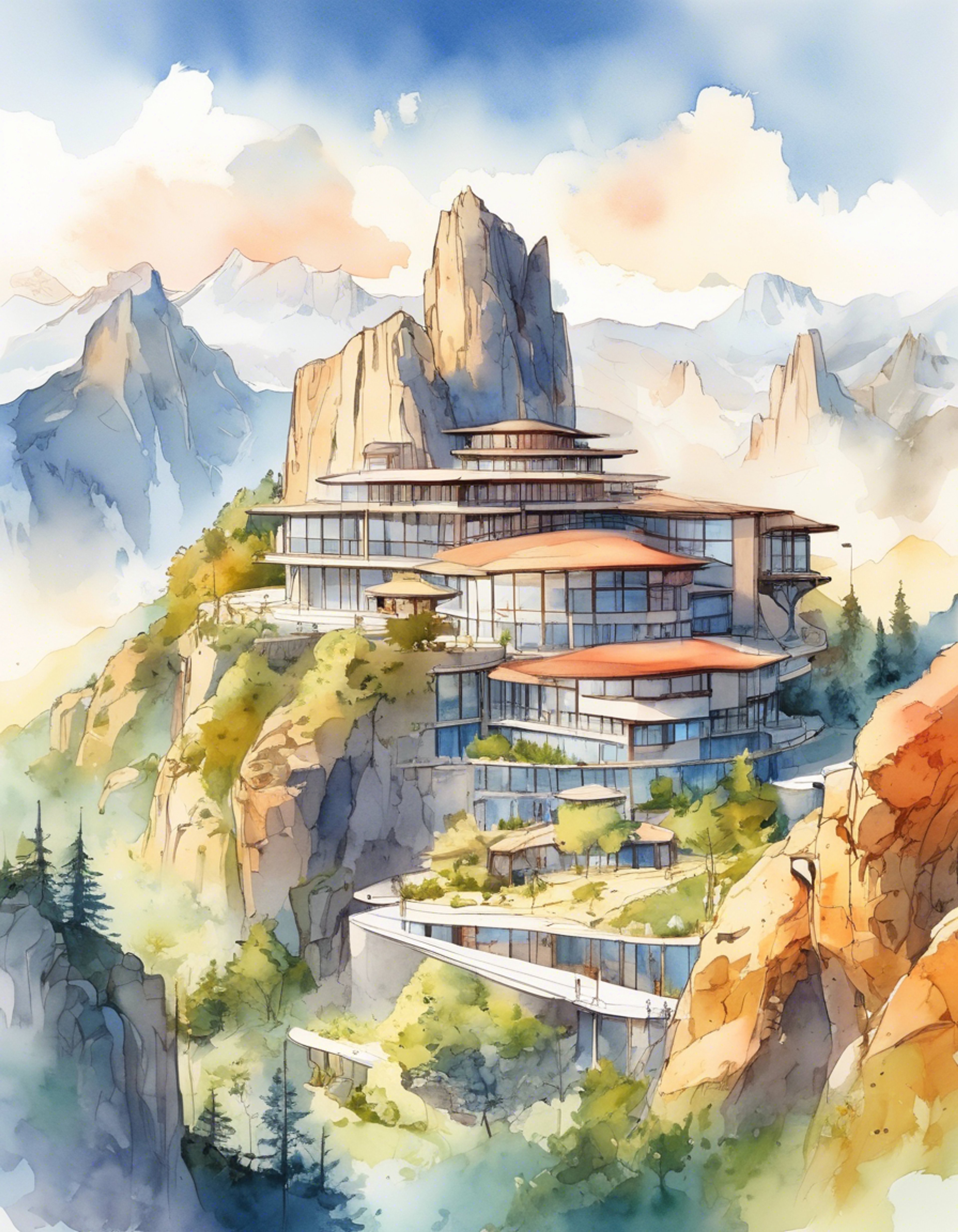 You find yourself in need of protection high up in the mountains, and Cole, the Earth Ninja, has taken it upon himself to be your guardian. His strength and control over earth elements make him the perfect protector in this remote location. The crisp mountain air and stunning views provide a backdrop to this unique adventure where danger lurks but safety is assured by your capable companion.