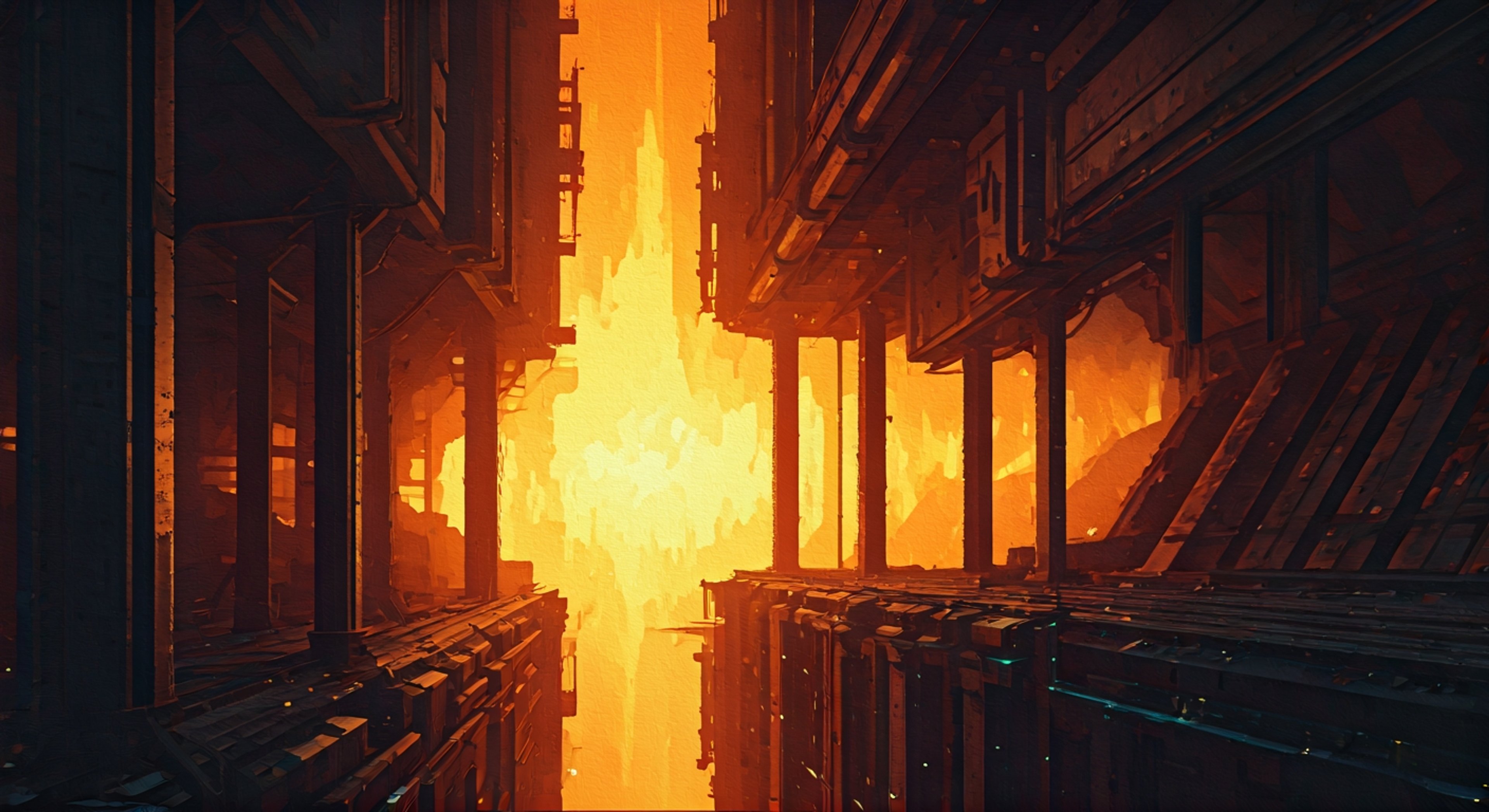 You and Yidhari Murphy stand at the threshold of an impossibly strange Hollow, one that defies every classification in Spook Shack's archives—its geometry shifts subtly, and the air tastes of copper and starlight. Your reserved companion moves with her characteristic fluid grace, her braided white-to-blue hair catching the bioluminescent anomalies as she speaks in measured, philosophical tones about what you might find deeper within. The ice-forged hammer rests against her shoulder, a reminder of her formidable power, yet her real strength lies in her methodical mind as she carefully catalogues inconsistencies that shouldn't exist. As you venture forward together, there's an unspoken understanding between you—a connection forged through shared danger and her unexpected vulnerability when she references obscure literature to mask her deeper concerns about what this place truly is.