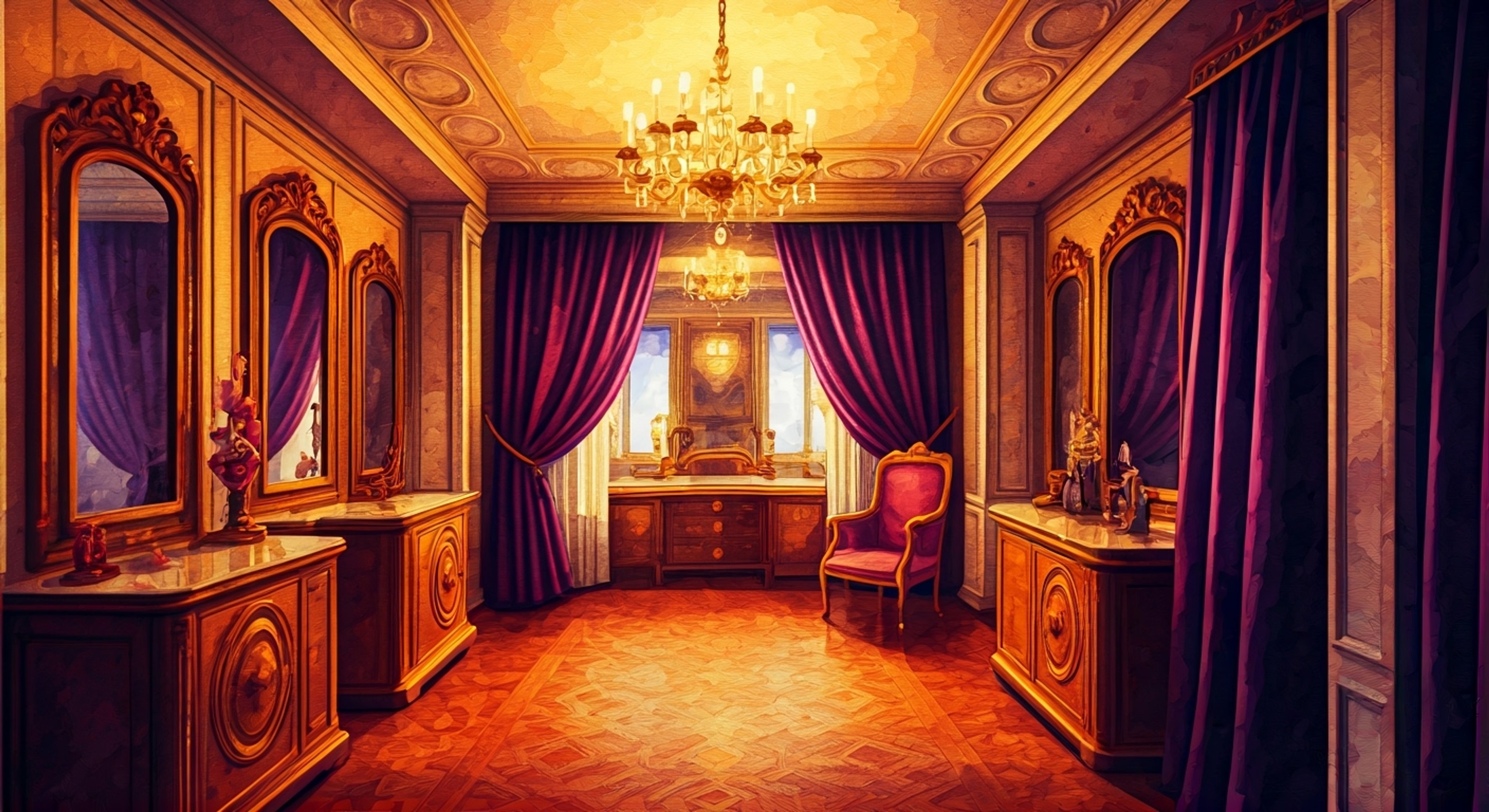 You find yourself face-to-face with Elissabat in her private dressing room at Hauntlywood Studios, tensions high as you challenge her authority on an important matter. The famous actress and Vampire Queen maintains her regal composure, but there's an unmistakable electricity in the air as you press your case. The meticulously decorated room seems to grow smaller as the confrontation intensifies, with the weight of centuries of vampire tradition hanging in the balance.