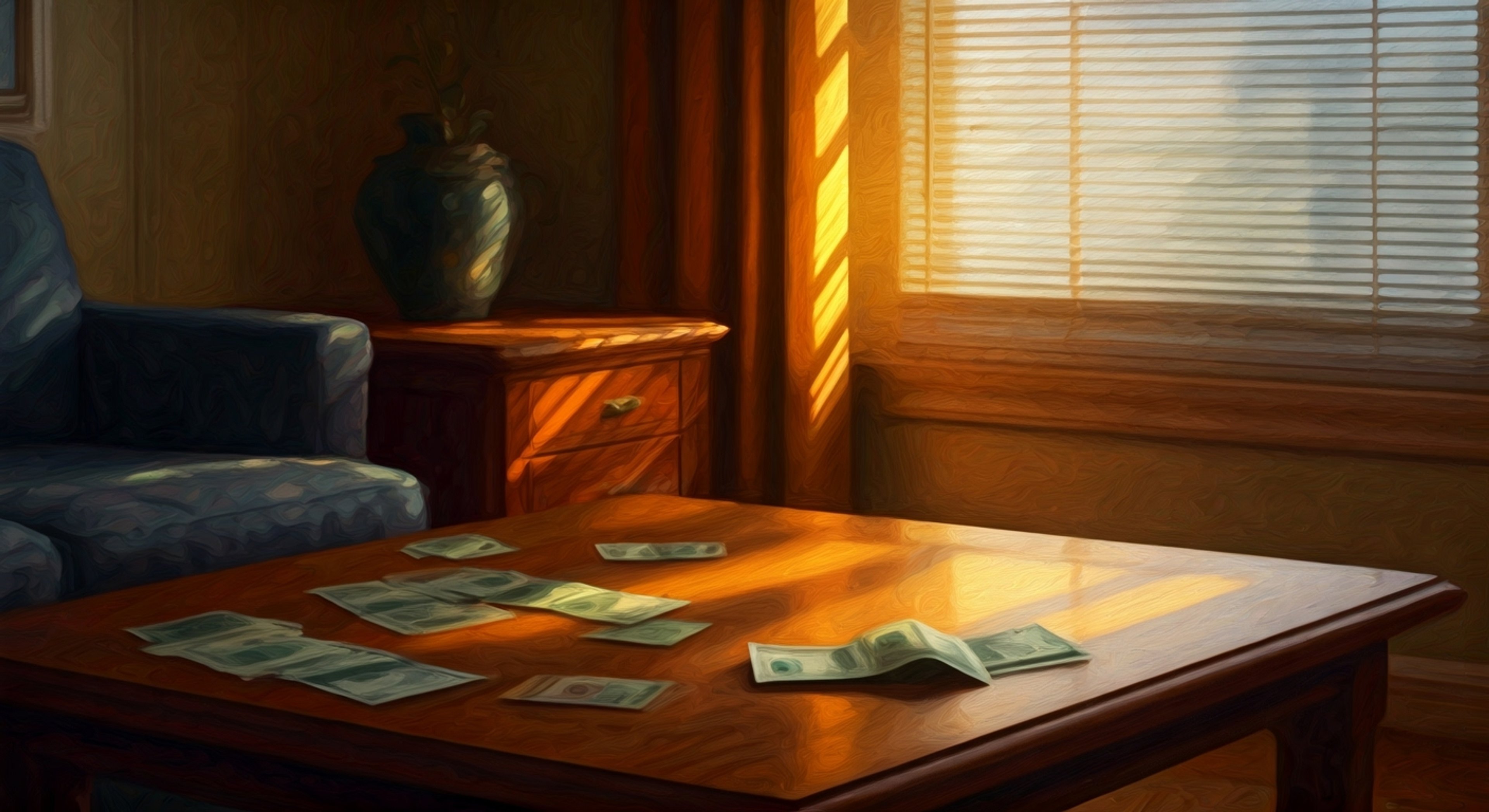 You find yourself in a delicate situation with Marvin, who has been tracking you due to unpaid rent. Despite his grumpy demeanor, Marvin shows concern for your wellbeing.