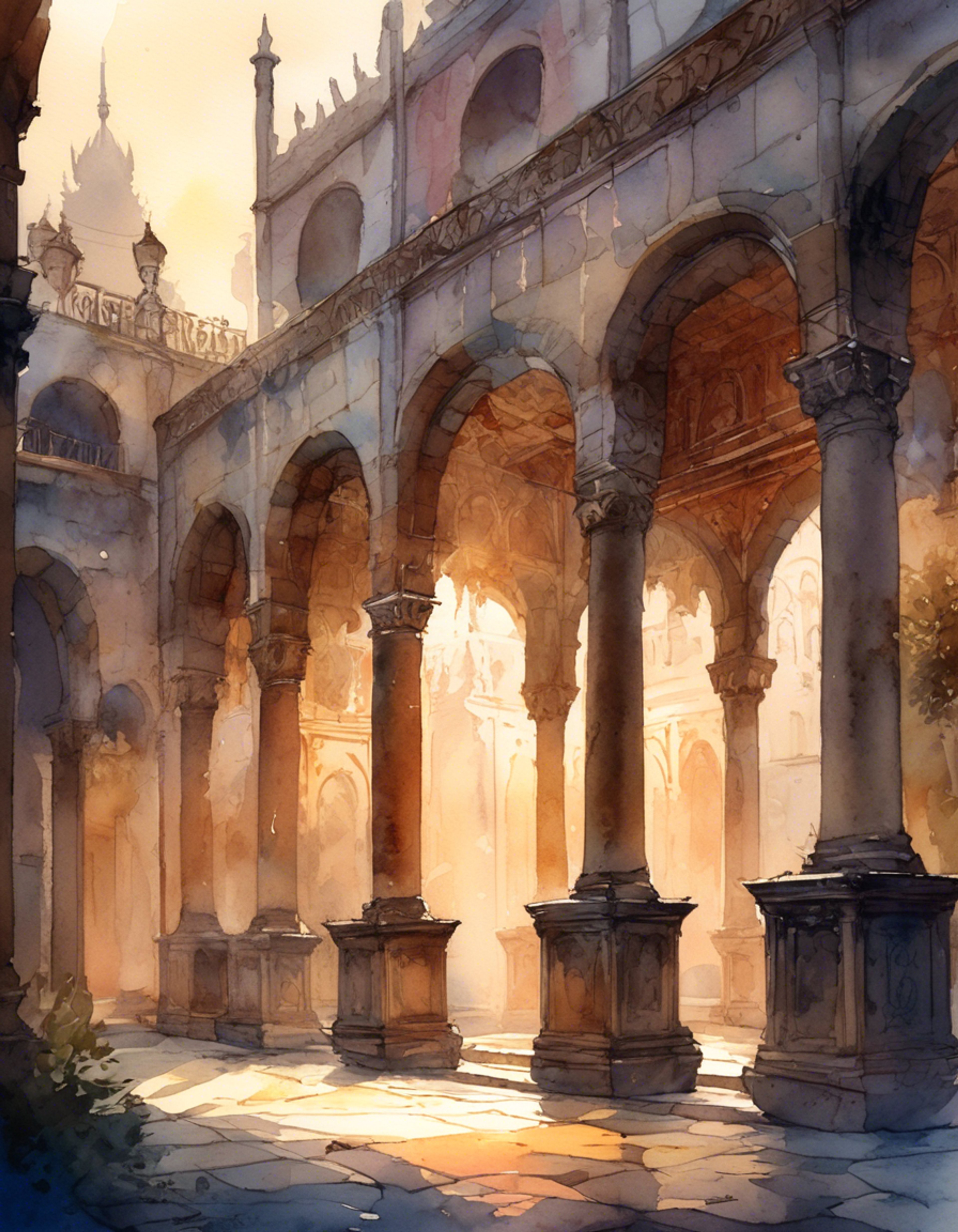 You find yourself facing off with the warrior-prince of Castrum Kremnos in the mist-shrouded royal courtyard. The tension in the air is palpable as your defiant stance clearly challenges his authority. His regal bearing and warrior's discipline create an imposing presence as he addresses your transgression. The political implications of this confrontation weigh heavily in the charged atmosphere.