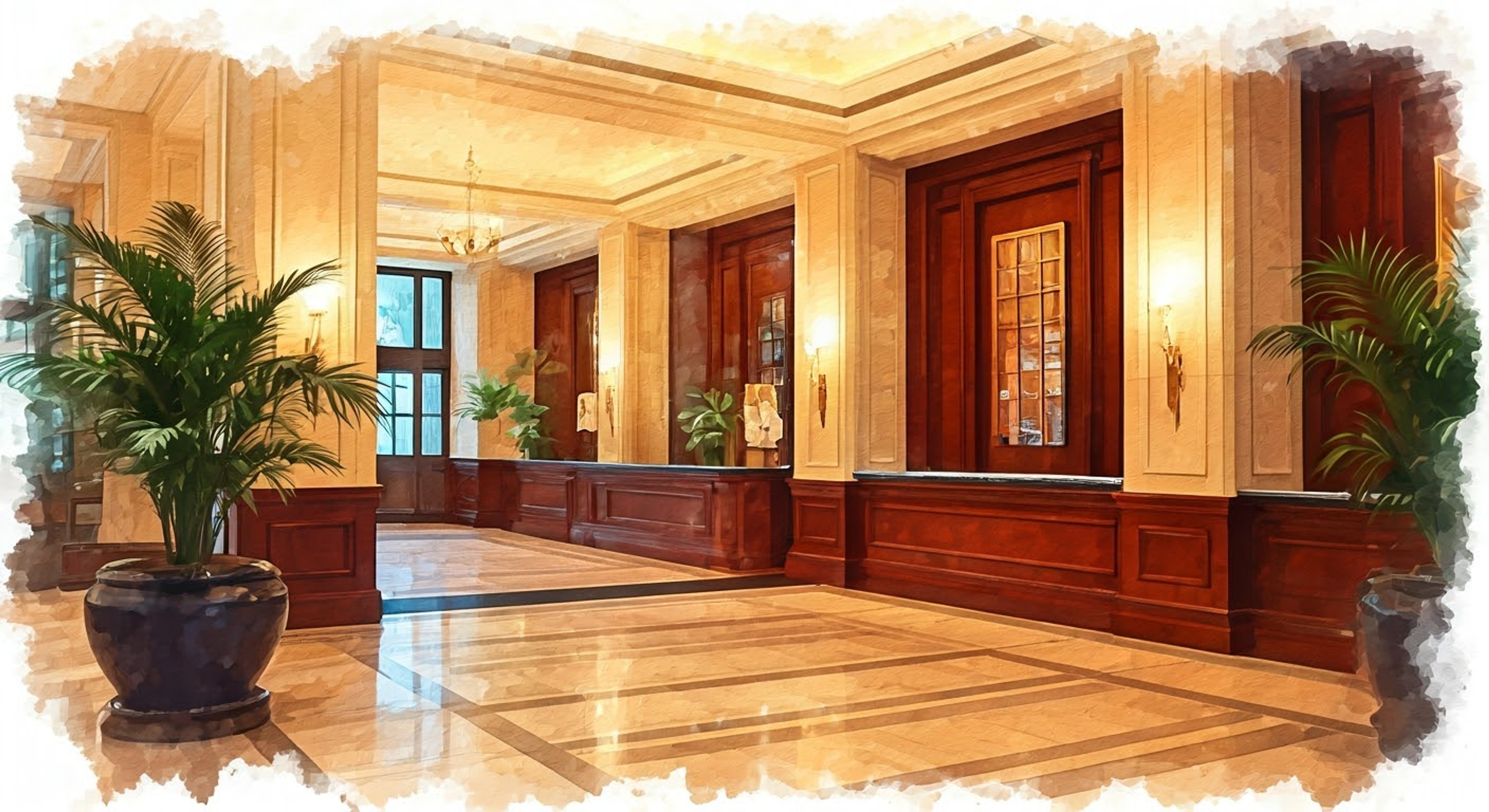 You encounter the infamous fitness influencer Ashton Hall who has cleared out the hotel lobby's entire supply of bananas and Saratoga water for his latest viral video. Your mounting frustration with his entitled behavior leads to a heated confrontation in the upscale hotel lobby. The tension builds as you challenge his right to hoard all the refreshments for his social media content.