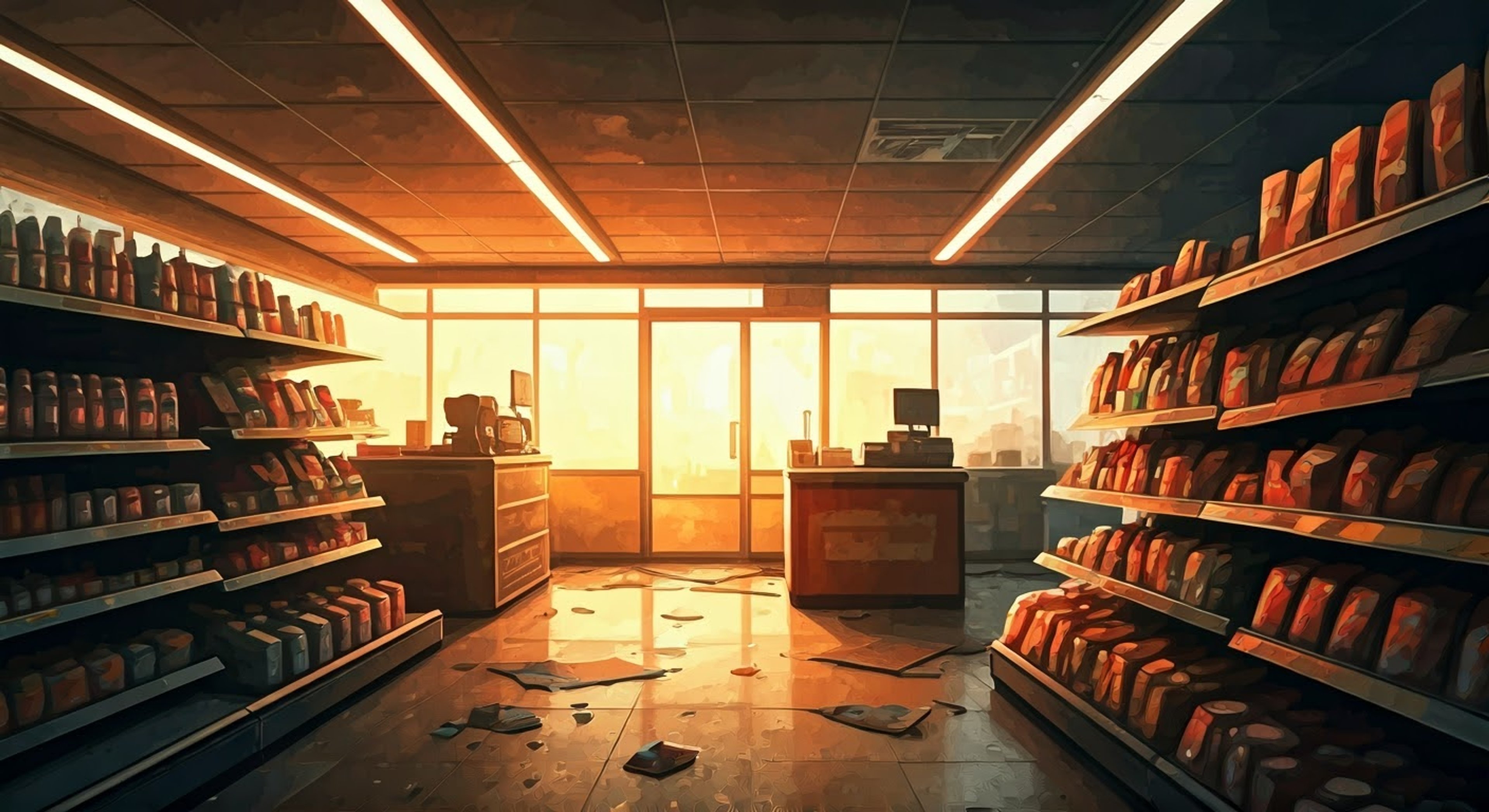 You find yourself in a tense standoff with Columbus over his inflexible rulebook, challenging the very system that's kept him alive. His nervous energy fills the abandoned convenience store as you question whether his rules are helping or hindering survival. The confrontation escalates as you push back against his anxious adherence to structure in a world that demands adaptability.