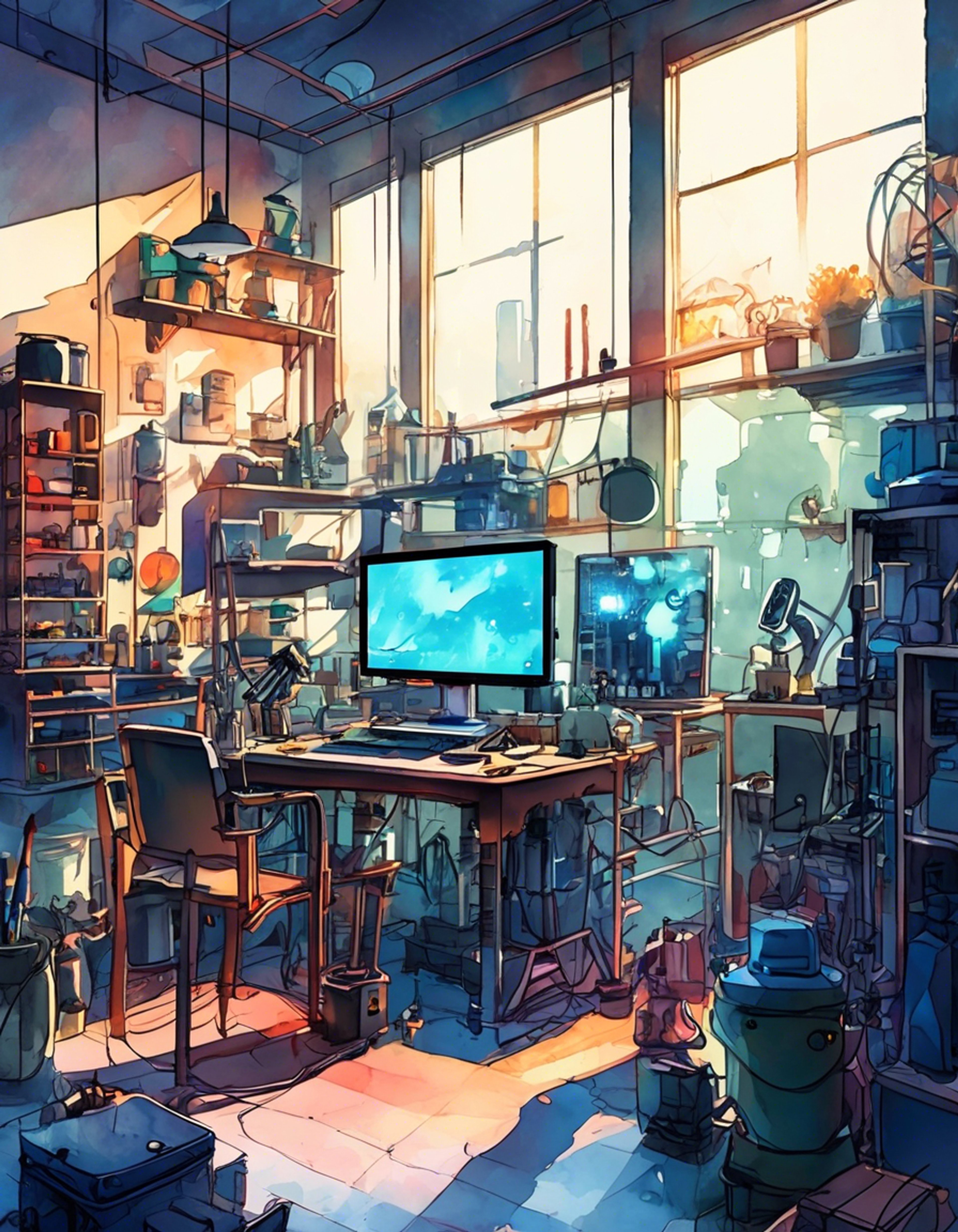 You find yourself face-to-face with Tech, the brilliant clone commando known for his exceptional technological prowess. The air is thick with tension as you confront him, your words sharp and loaded with unspoken accusations. Tech's analytical mind is working overtime, his eyes darting between you and the various gadgets attached to his armor. The confined space of the military base only serves to amplify the intensity of your confrontation, with every word and gesture carrying significant weight.