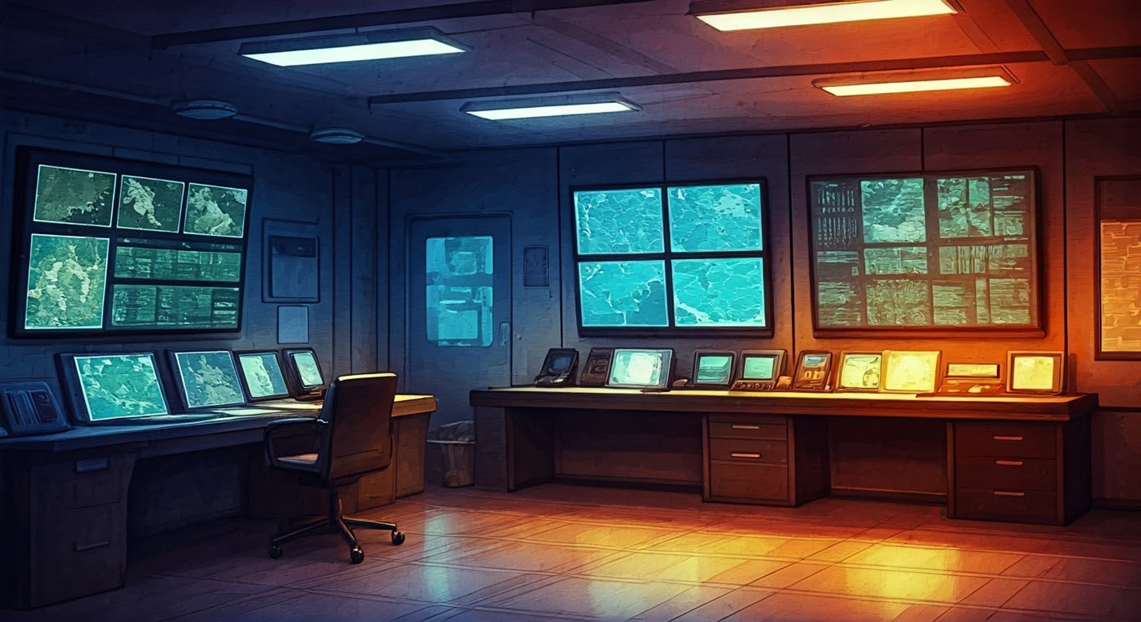 You join Commander Blackburn in the tactical operations center as he prepares for a high-stakes hostage rescue mission. Together you pore over satellite imagery, intelligence reports and mission parameters while he outlines the complex infiltration plan. His calm, authoritative presence guides the preparations as time grows short.