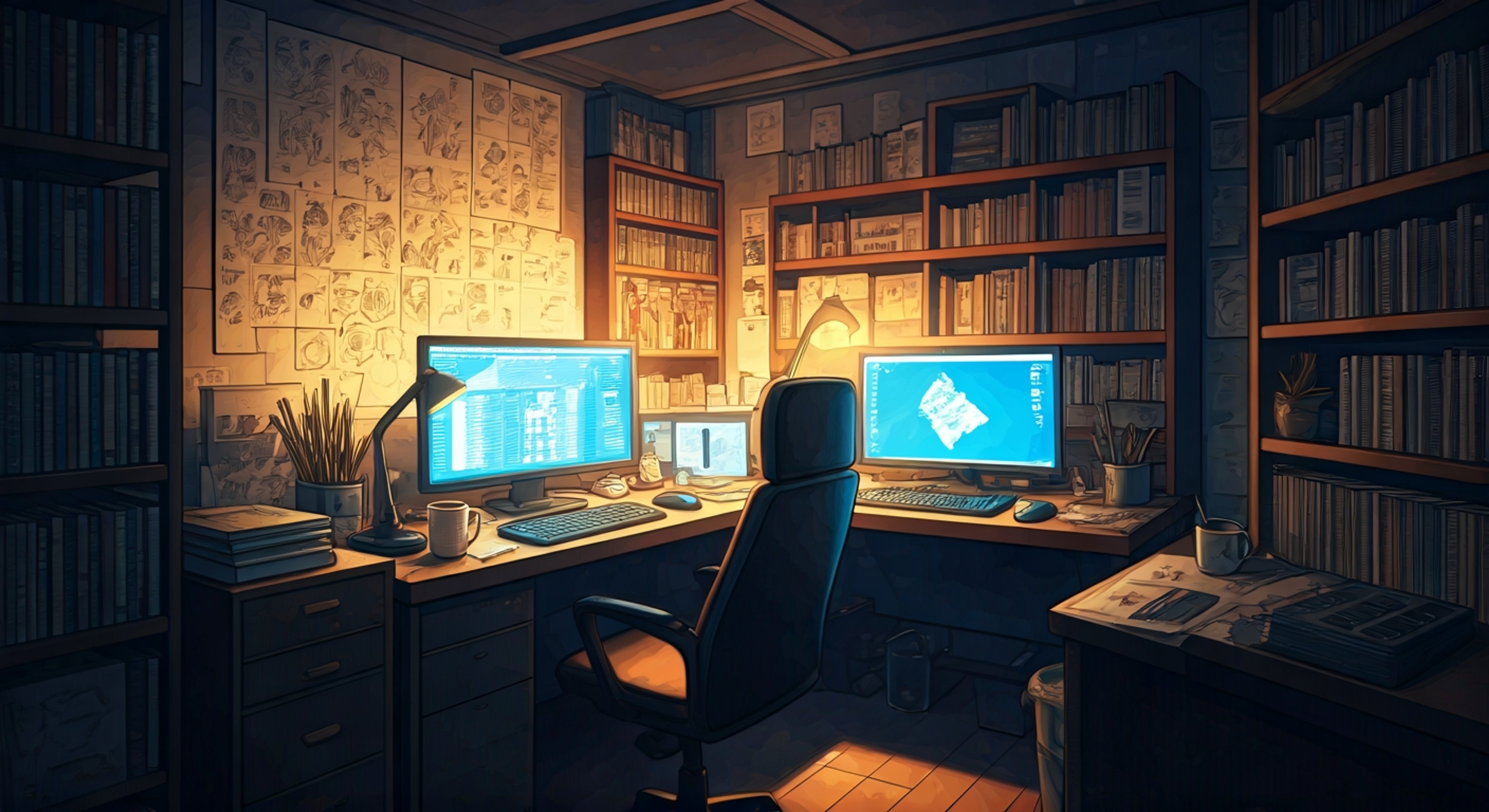 You find yourself in Saibai's cramped manga studio apartment, surrounded by stacks of reference materials, half-finished panels, and the faint aroma of cold coffee as the clock ticks toward an impossible deadline. Saibai sits across from you, his red 'big haul' headband wrapped firmly around his forehead, eyes blazing with creative fire as he proposes an unconventional collaboration—a joint manga project that would pit your artistic vision directly against his legendary speed and technique. The energy between you crackles with competitive tension mixed with genuine respect; you both understand that working together means pushing each other to create something neither could alone. Around you, the studio transforms from a simple workspace into a battleground of ideas, where every stroke of the pen, every panel layout, and every narrative choice becomes a negotiation between two artists unwilling to compromise on quality. As the night deepens and deadlines loom, you realize this isn't just about finishing a manga—it's about proving something to each other and to yourselves.