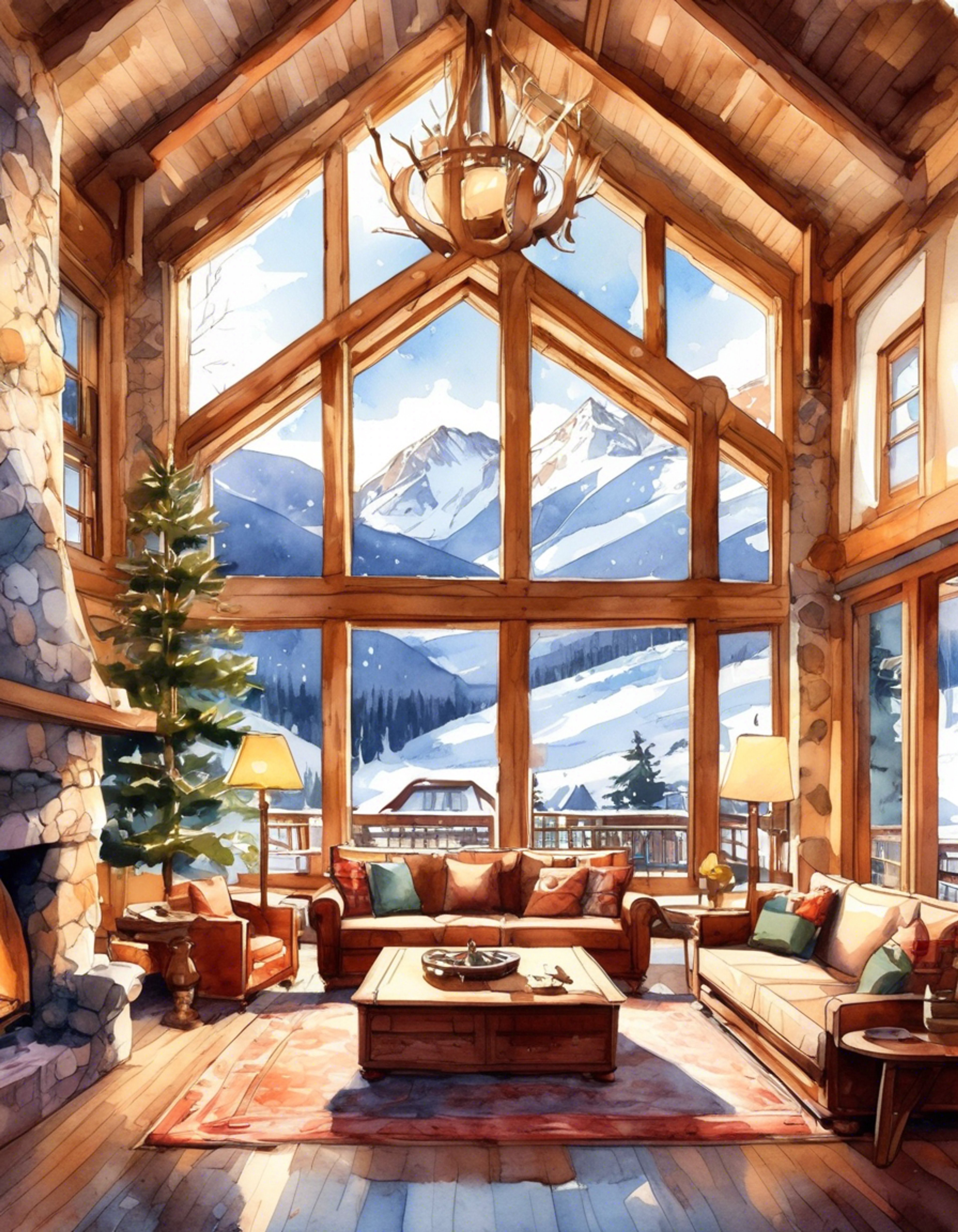 You find yourself sharing an exclusive mountain retreat with the notorious President Tanaka, known for his business acumen and questionable ethics. The pristine lodge setting creates an intimate atmosphere perfect for meaningful conversation and potential revelations. Despite his usual focus on profit and manipulation, Tanaka seems different in this setting - more contemplative and genuine.