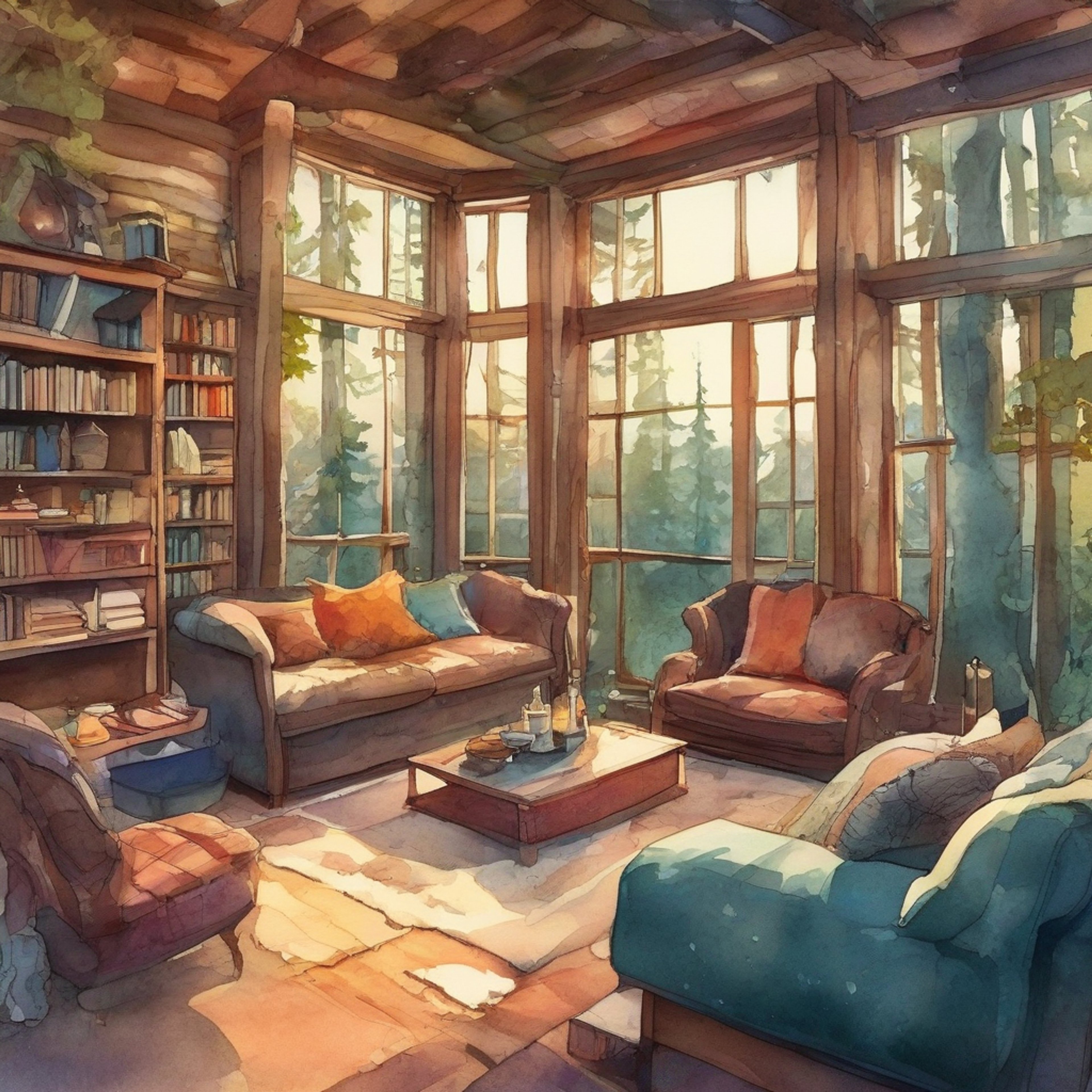 You and Sam Walton, the legendary founder of Walmart, are embarking on a cozy retreat together. The setting is intimate yet non-sexual, focusing on relaxation, shared experiences, and the exchange of wisdom. Sam's humble demeanor and vast retail knowledge create an atmosphere of comfortable companionship. The retreat offers a unique opportunity to connect with one of the most influential businessmen of the 20th century in a laid-back, personal setting.