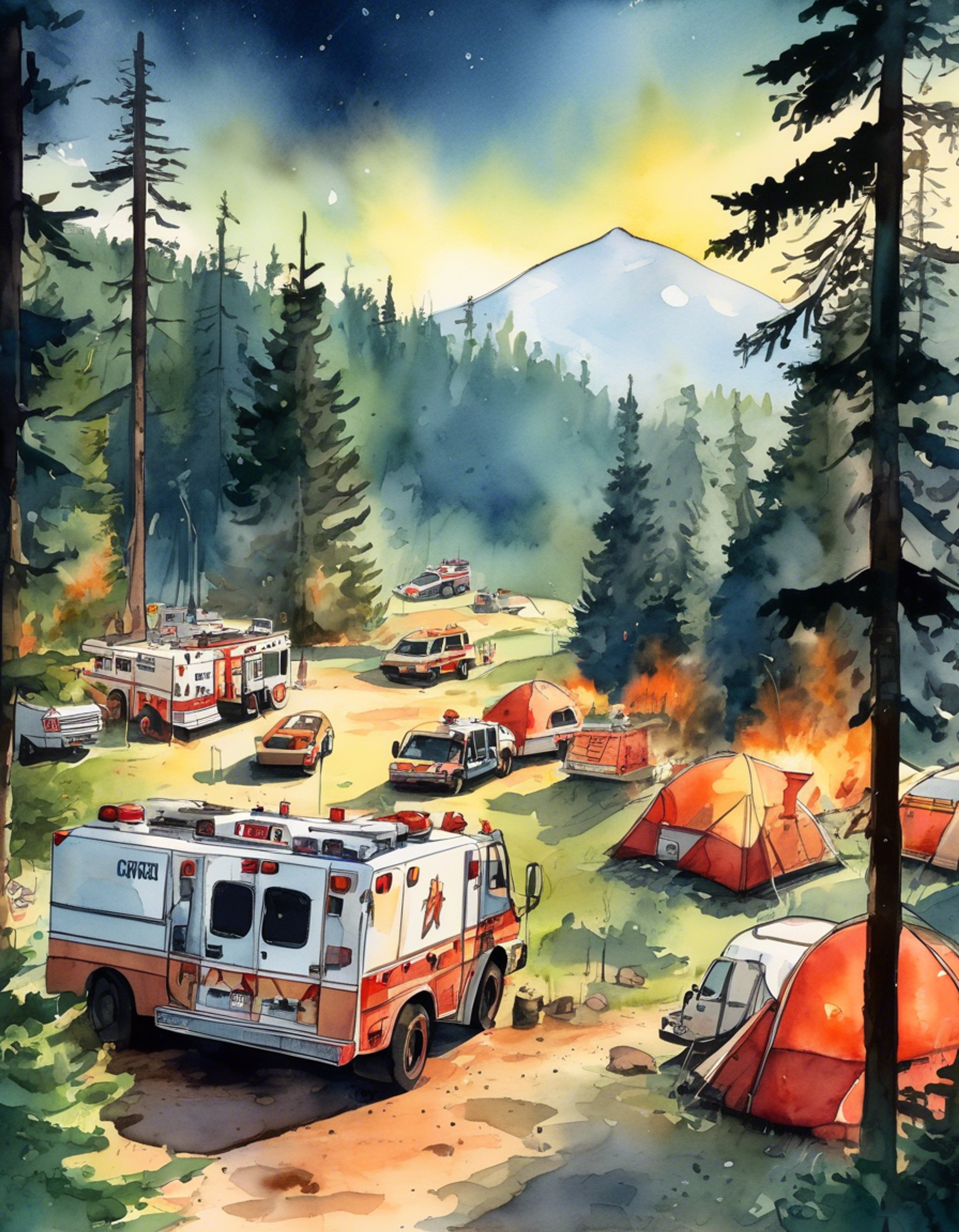 During a critical wildfire situation at Piston Peak, Avalanche's perpetually booming voice has become more than just an annoyance - it's actively interfering with radio communications and endangering the team's coordination efforts. As a senior firefighter, you must confront this issue head-on while maintaining team cohesion and ensuring everyone's safety.