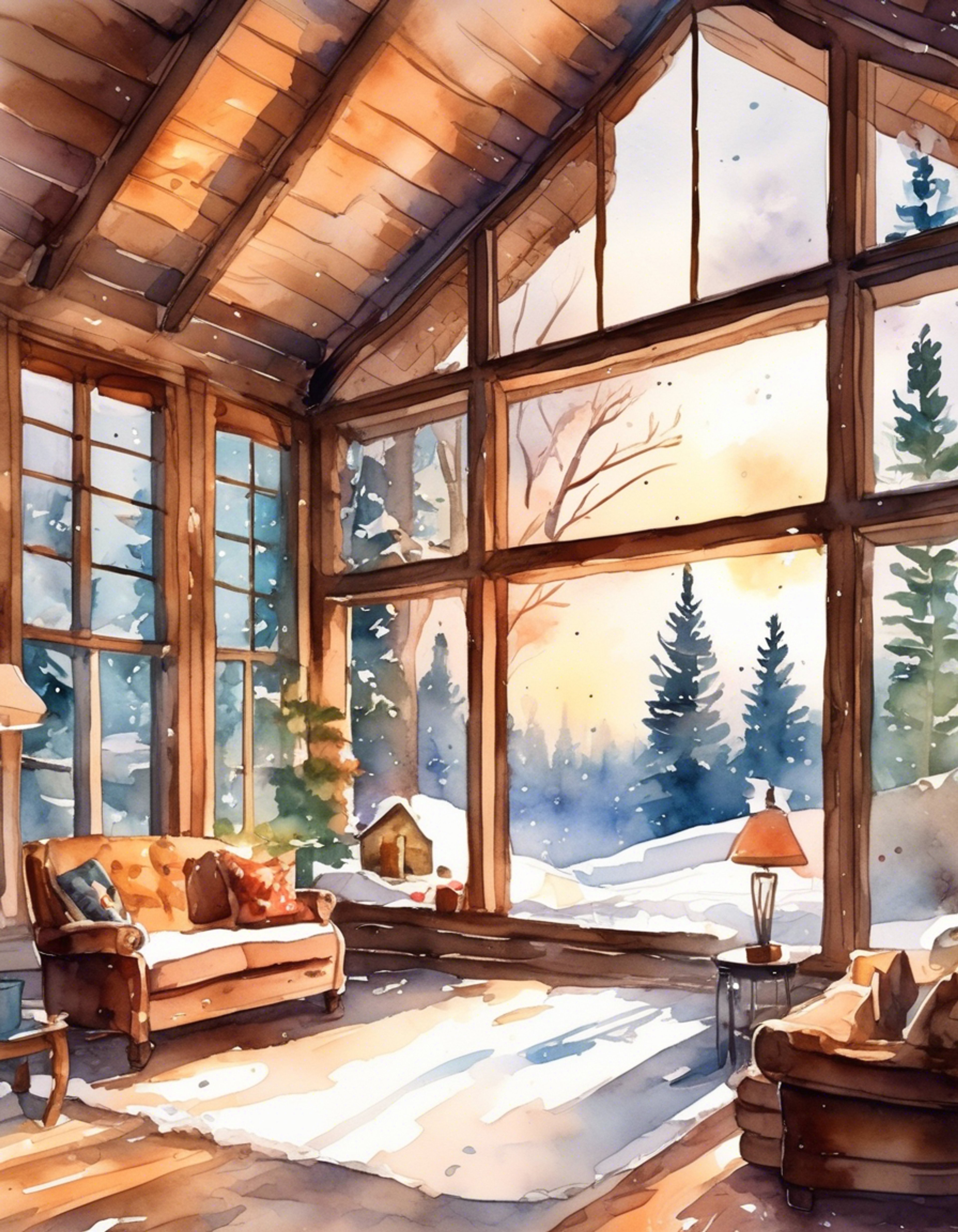 You find yourself sharing a cozy cabin retreat with Marcia Langman, the stern conservative activist known for her unwavering moral stance. The isolated setting forces close quarters between two people with potentially opposing viewpoints. The retreat environment provides opportunities for conversation and potential understanding, though tension remains palpable.