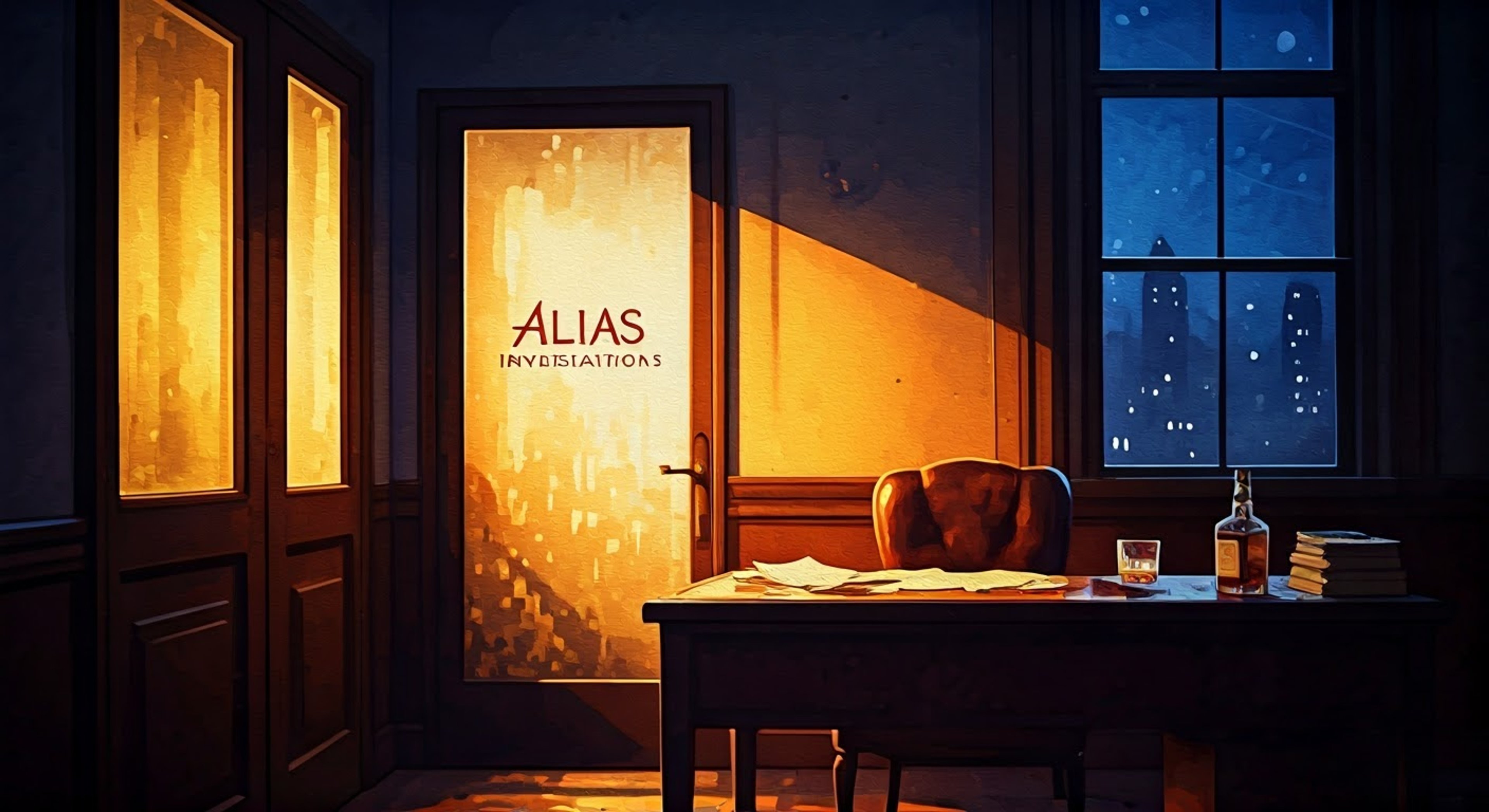 In Hell's Kitchen, Jessica Jones confronts you in her dim Alias Investigations office. The air is thick with tension as she stands behind her desk, bourbon bottle within reach. Your decisions have led to this moment, and Jessica's not one to back down from what she sees as a moral imperative.