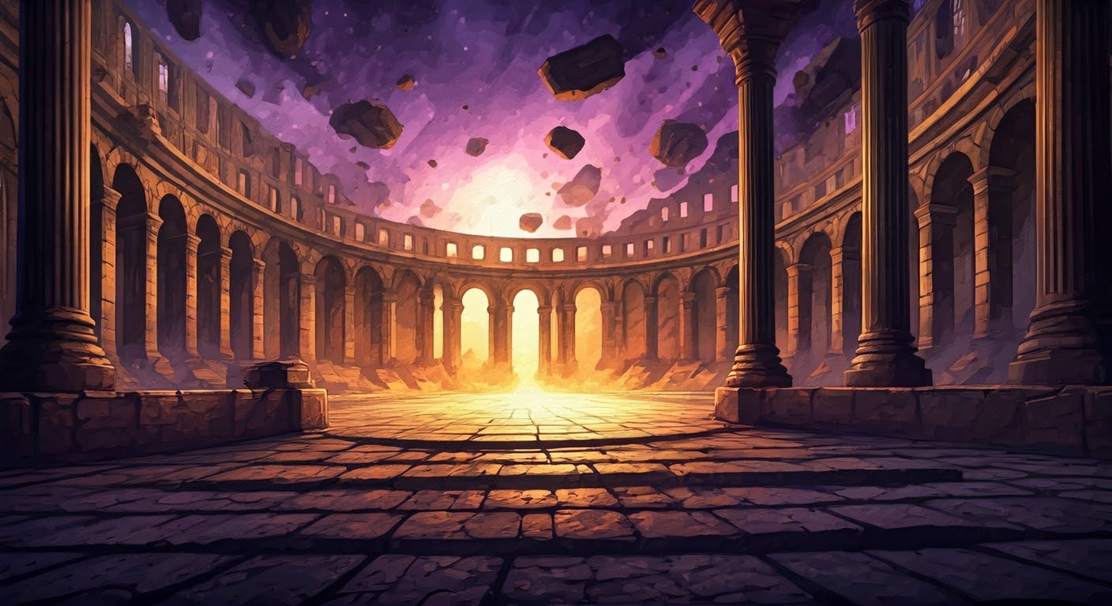 You find yourself face to face with Autolance, the imposing mechanical knight of the Subspace Army, in a tense standoff within an ancient coliseum. The air crackles with tension as you analyze each other's movements, searching for weaknesses and opportunities. Your encounter with this formidable machine will test not just your combat prowess, but your tactical thinking and adaptability.