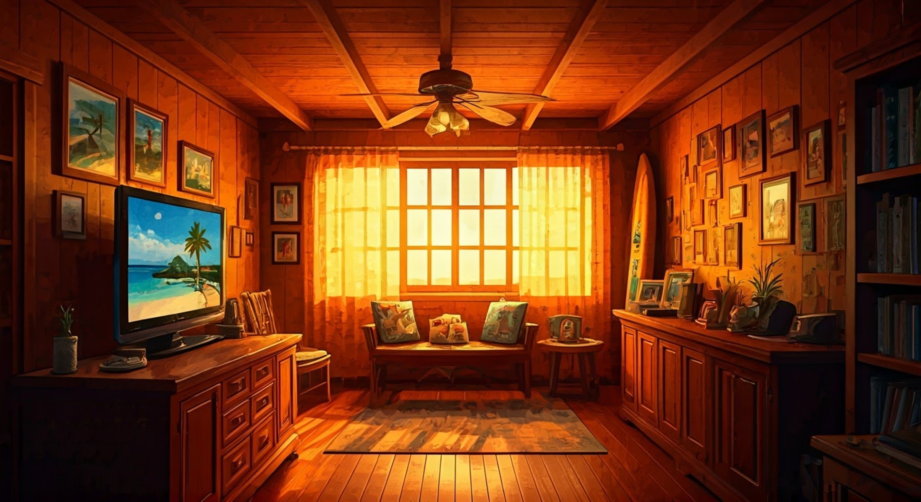 You find yourself in an intense confrontation with Nani at the Pelekai house, where the stress of her responsibilities has reached a breaking point. The tension builds as you navigate this delicate situation with the fiercely protective older sister, who's struggling to maintain control over her family's stability. The humid Hawaiian air grows thick with unspoken words and mounting pressure.