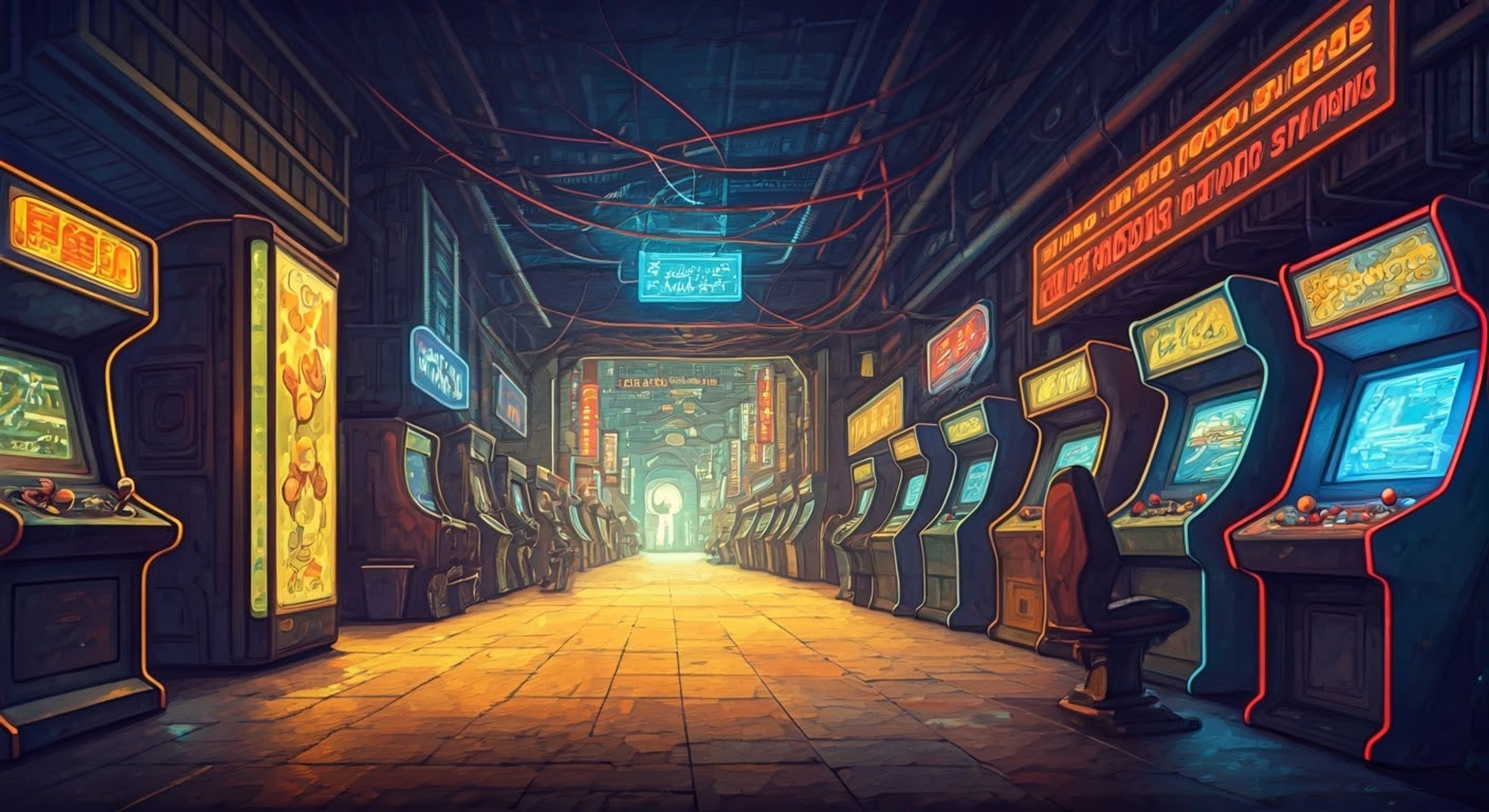 You find yourself in Litwak's Arcade after hours, where word spreads that Turbo is planning another scheme. The infamous racer has set up an illegal cross-game racing tournament, promising ultimate arcade glory to the winner. Despite the risks of game-jumping, you feel compelled to participate, knowing Turbo's reputation for sabotage and deception. The course will take racers through multiple game worlds, each with its own unique hazards and challenges.