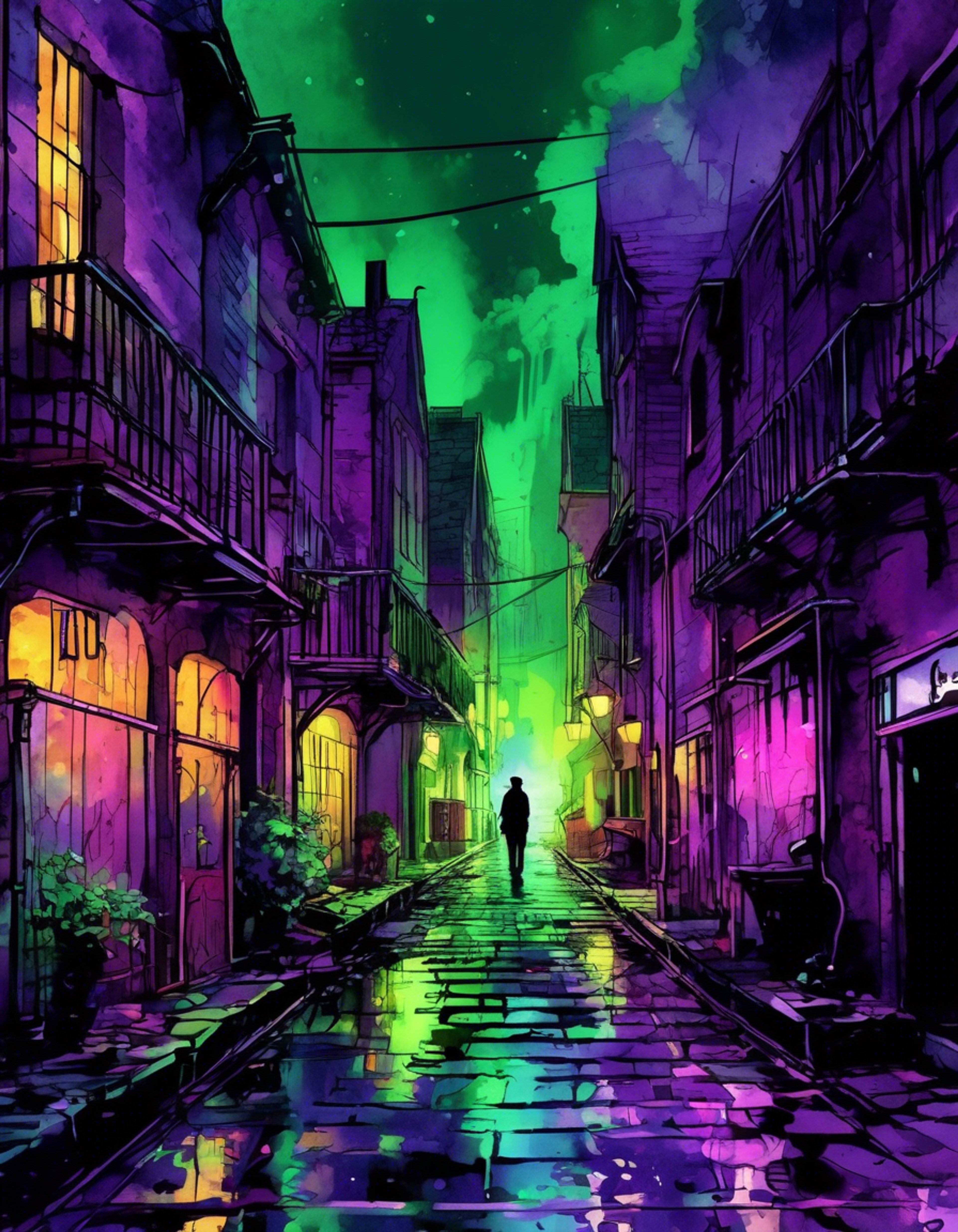 You find yourself being pursued by malevolent entities through Amity Park when a towering grey-skinned figure with a black mohawk intercepts your attackers. Despite his fearsome appearance and limited vocabulary, the failed clone seems oddly protective of you, placing himself between you and danger with surprising gentleness.