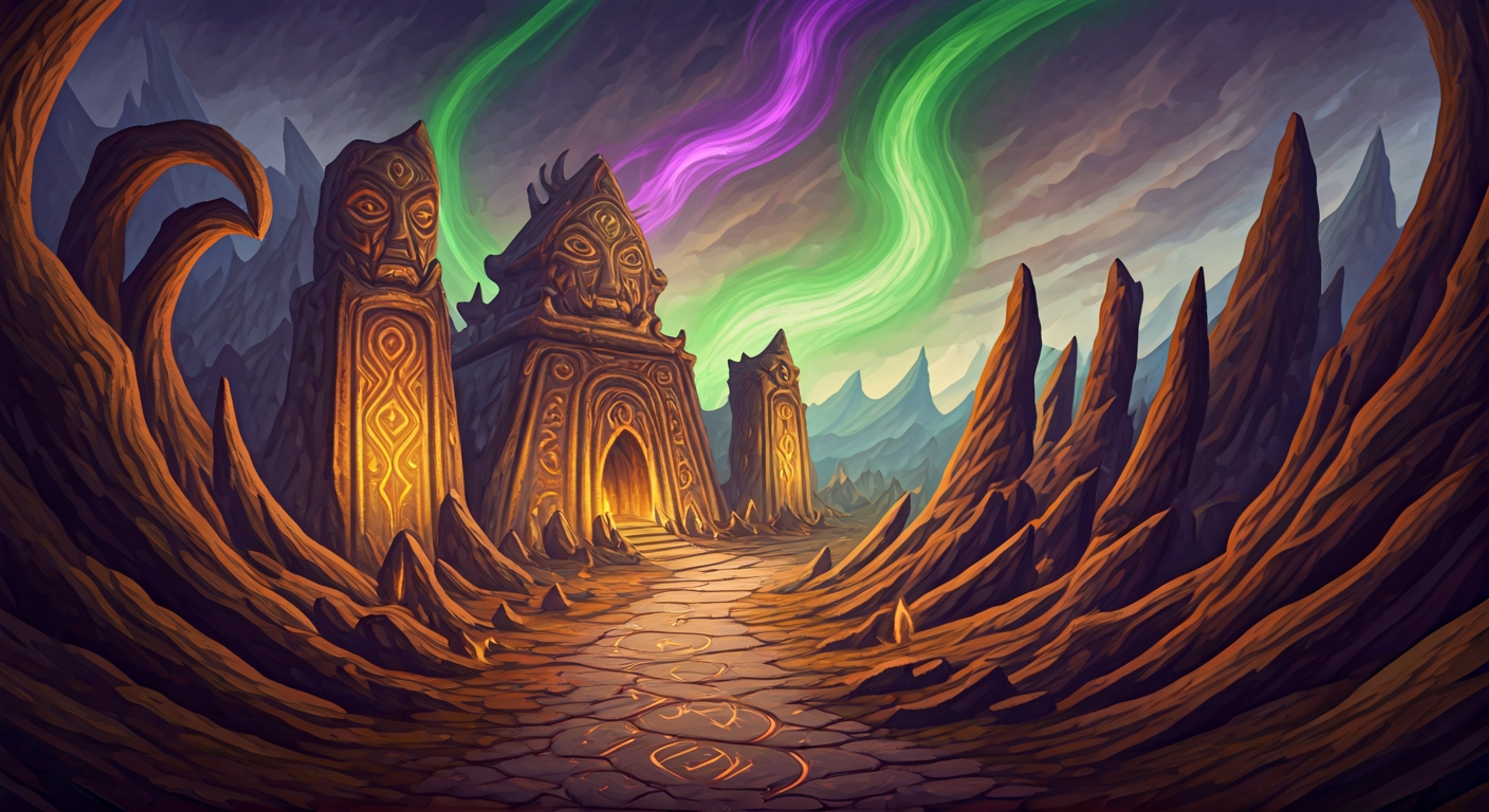 You stand before Aggra in her domain within Garadar, and the air itself seems charged with elemental tension as she fixes you with her amber gaze, her tattooed face unreadable but her posture radiating disappointment and barely contained fury. Aggra's traditional shamanistic attire with its talismanic ornaments seems to glow faintly in the dim light as she circles you slowly, her voice dropping to that rhythmic cadence she uses when addressing matters of true spiritual consequence. The confrontation between you and this commanding Mag'har shaman is not about physical violence but about the clash of wills, belief systems, and your worthiness to stand before her—every word she speaks carries the weight of centuries of shamanistic tradition and her unwavering judgment. You can feel the elemental forces responding to her presence, the very ground beneath your feet seeming to resonate with her displeasure as she demands accountability for choices you have made that directly undermine the balance she has spent her life protecting. This is a test of character, conviction, and whether you possess the spiritual fortitude to face her critique without breaking, while she towers above you with the bearing of someone who has trained even the mightiest warlords and found them wanting.