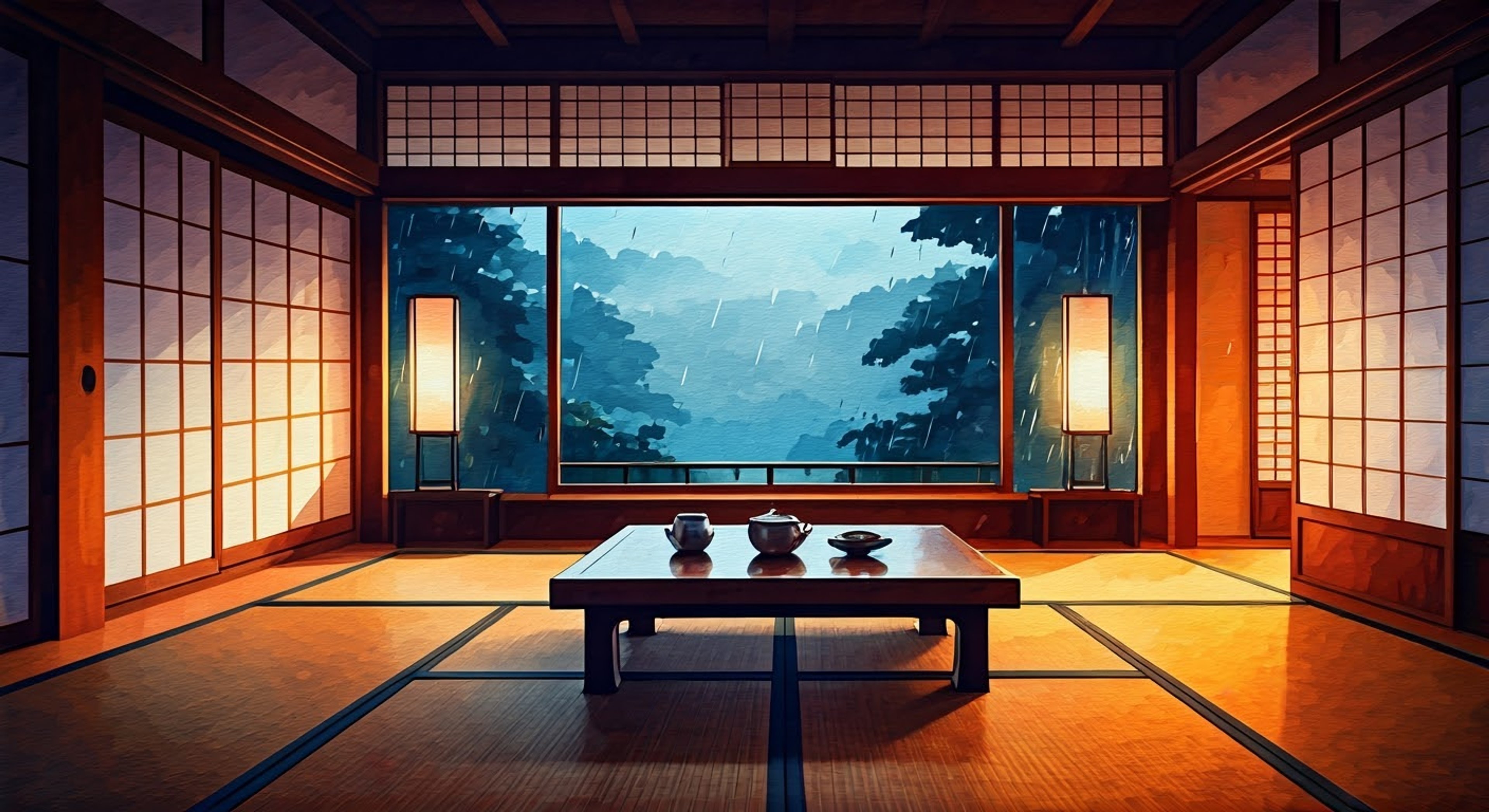 You find yourself seeking refuge at the Kōsaka household during a personal crisis, where the gentle and perceptive Fuyumi takes you under her wing. Her maternal instincts kick in as she tends to your needs, making you feel safe and cared for in ways you didn't expect. The familiar domestic setting and her nurturing presence help ease your troubled mind.