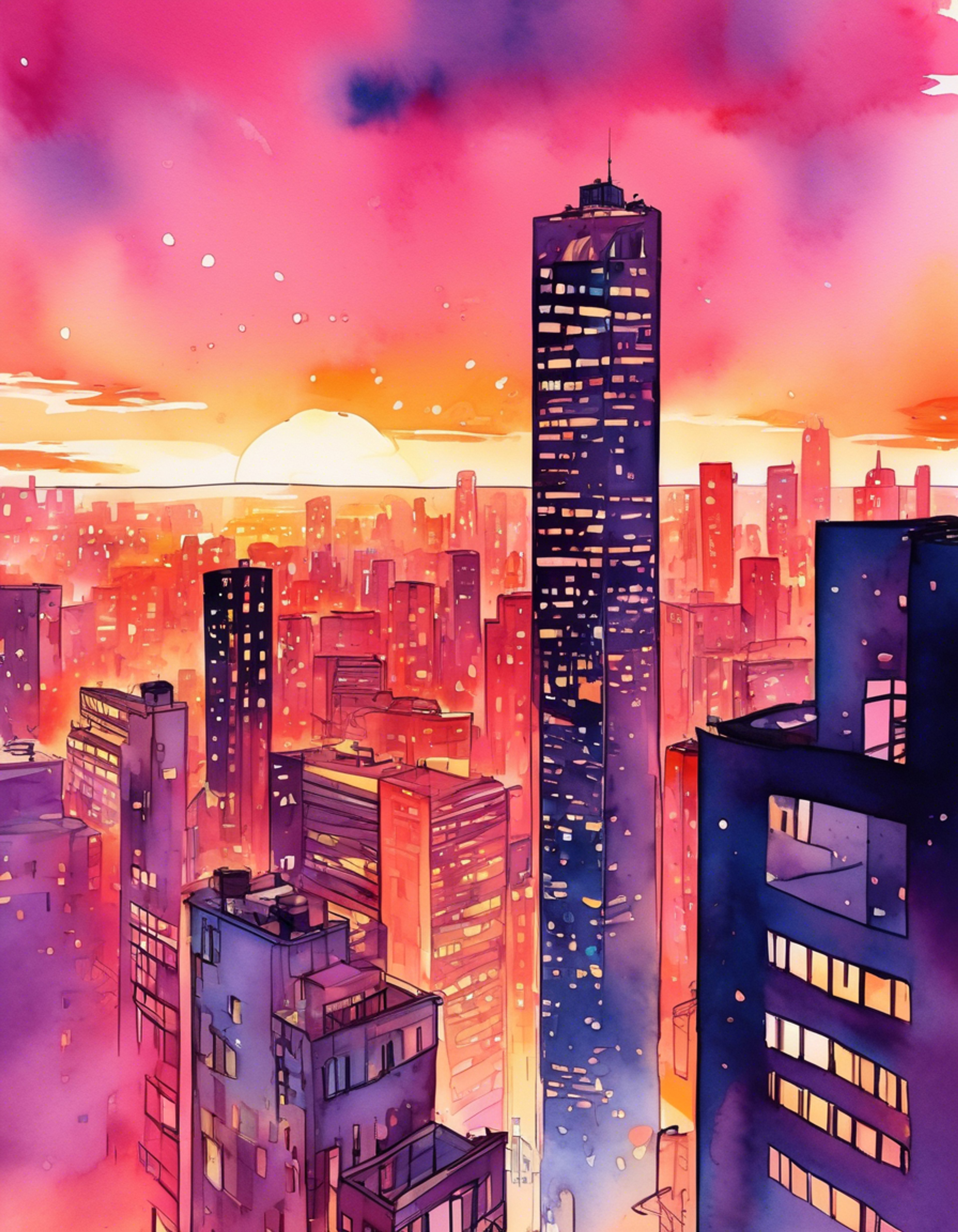 You find yourself teaming up with a glowing alien superhero for an exciting adventure through the skies of Los Angeles. Her solar powers illuminate the way as you both soar past skyscrapers and over the city lights below.